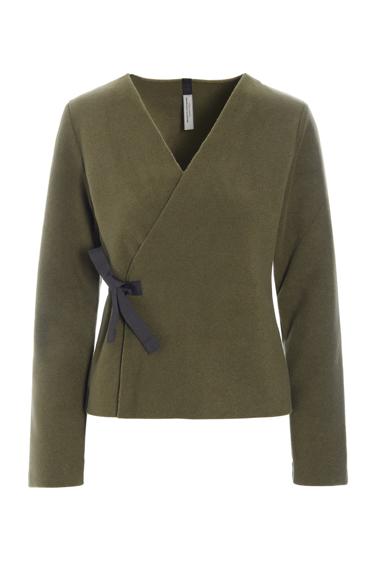 HENRIETTE STEFFENSEN COPENHAGEN SLÅ- OM- BLUSE - 1418 BLUSER MOSS 611