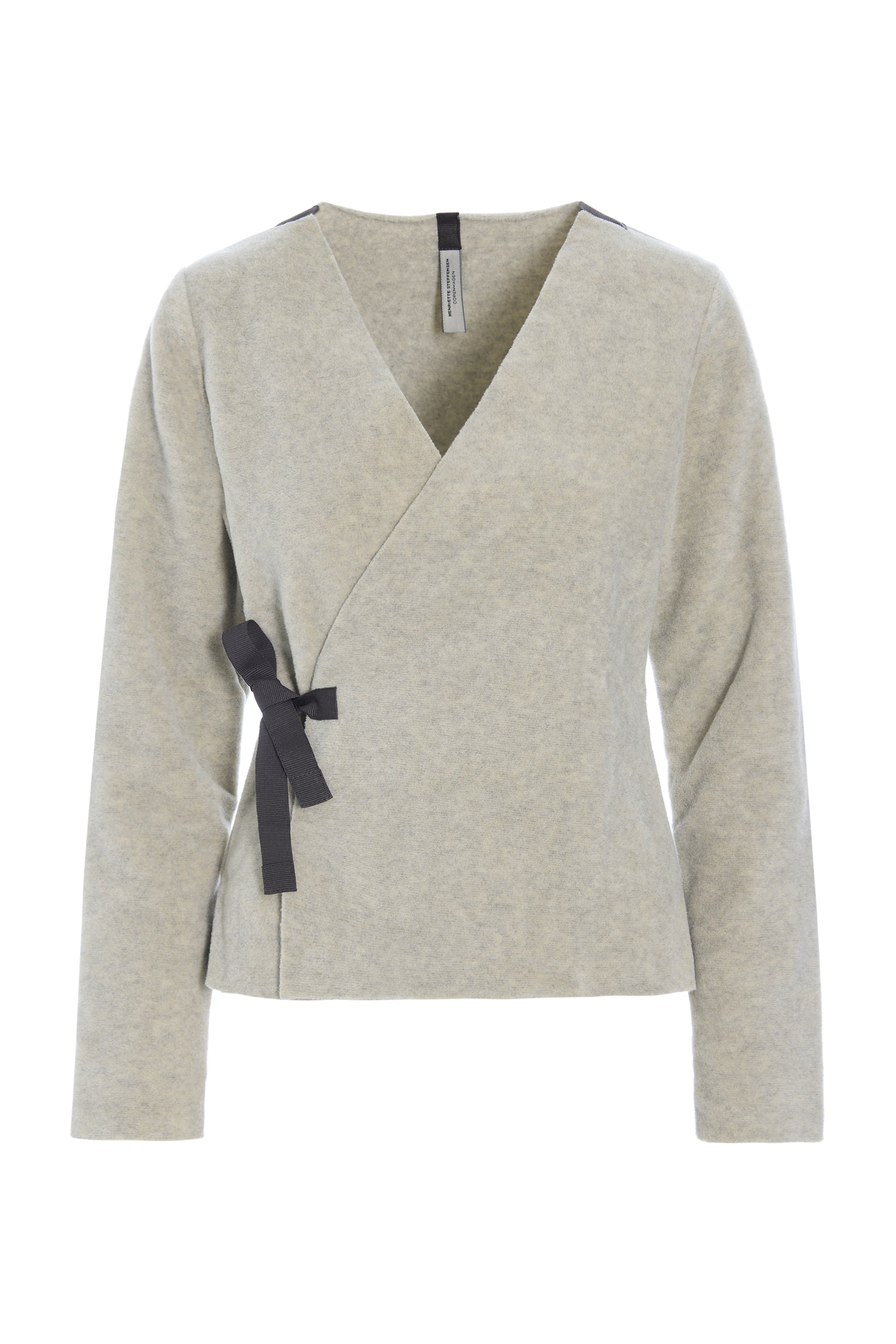 HENRIETTE STEFFENSEN COPENHAGEN SLÅ- OM- BLUSE - 1418 BLUSER SAND 805