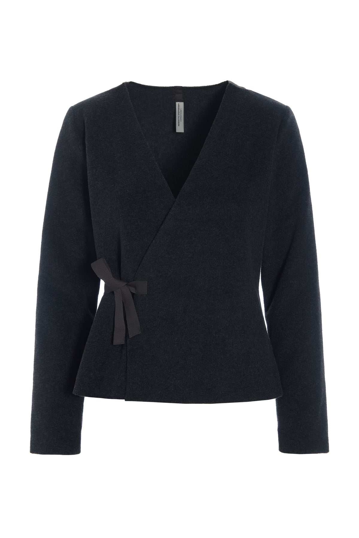HENRIETTE STEFFENSEN COPENHAGEN SLÅ- OM- BLUSE - 1418 BLUSER SOFT BLACK 914
