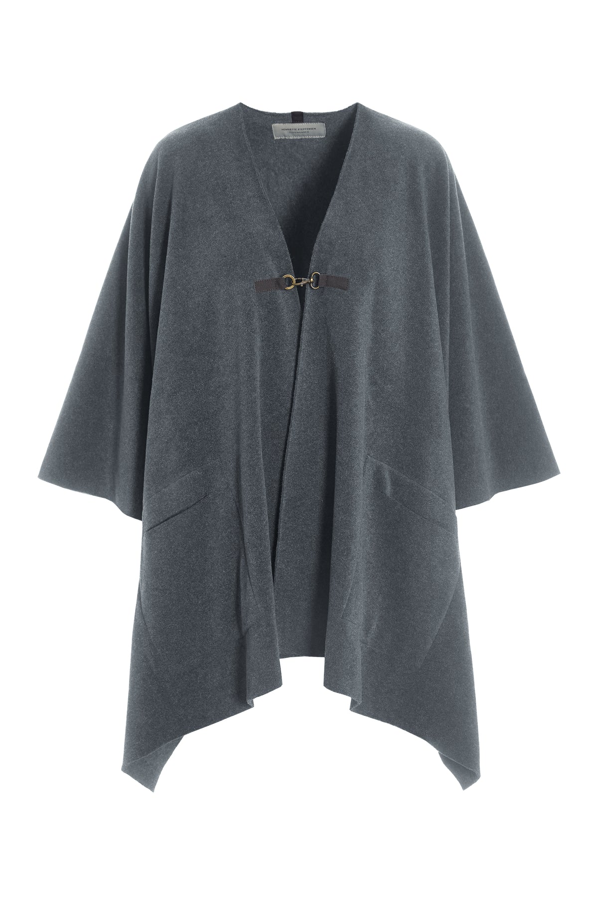 HENRIETTE STEFFENSEN COPENHAGEN SLAG - 4120 PONCHOS GREY 905