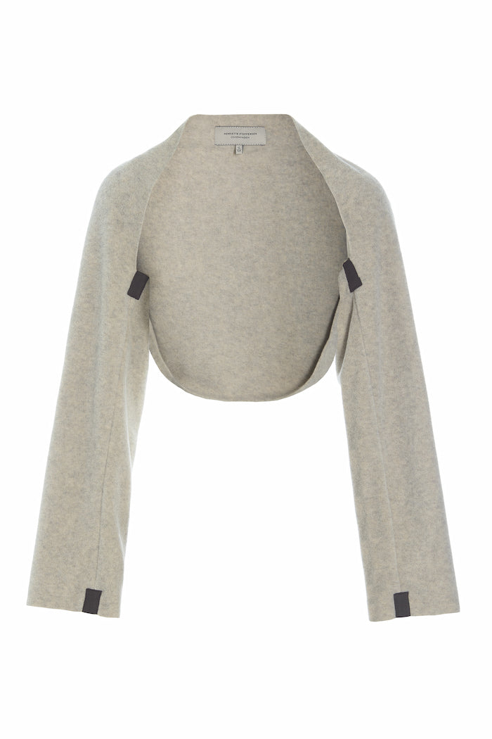 HENRIETTE STEFFENSEN COPENHAGEN SLEEVES - 4123 BLUSER SAND 805