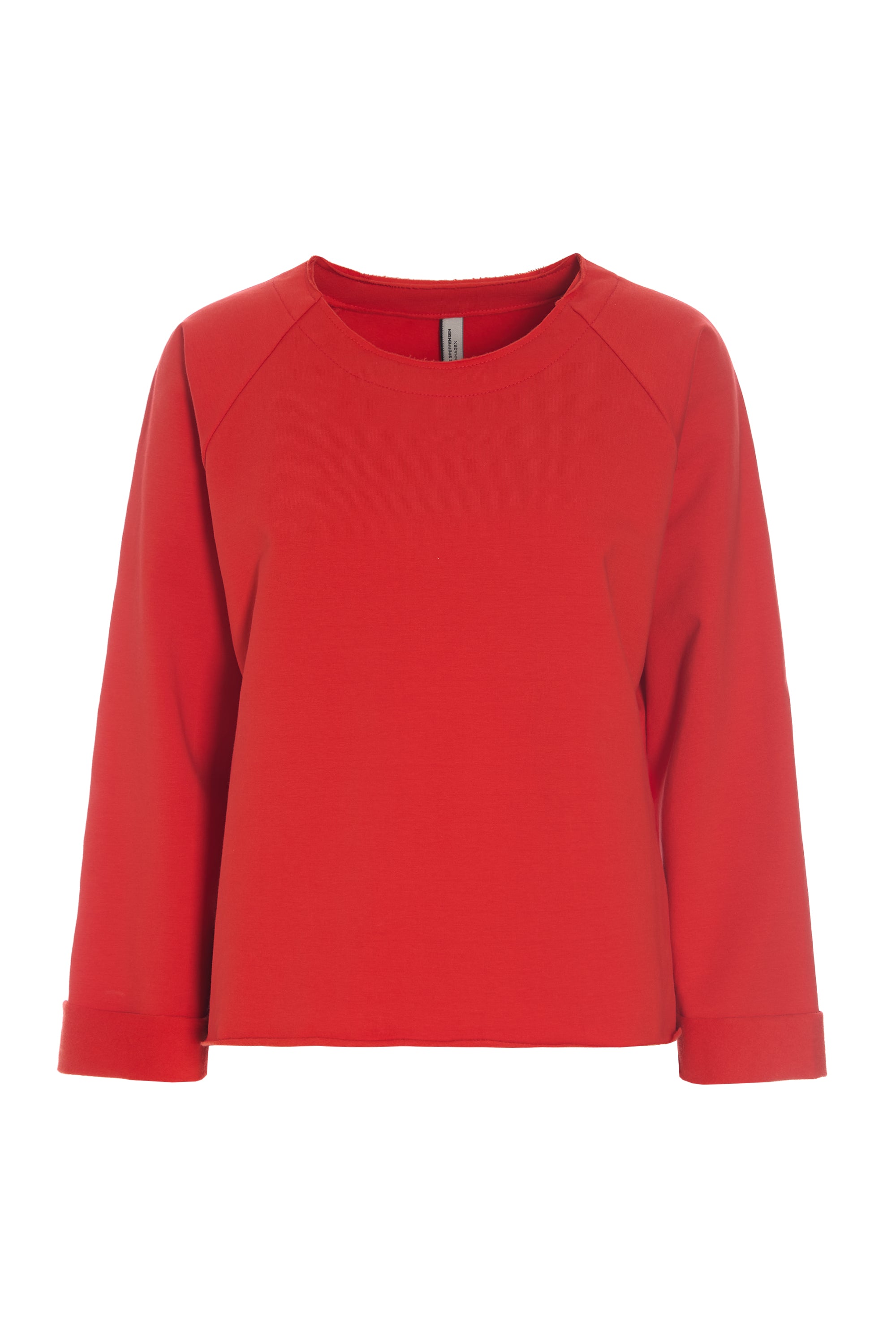 HENRIETTE STEFFENSEN COPENHAGEN SWEATSHIRT - 71017 BLUSER TOMATO 845