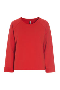 SWEATSHIRT - 71017 - TOMATO
