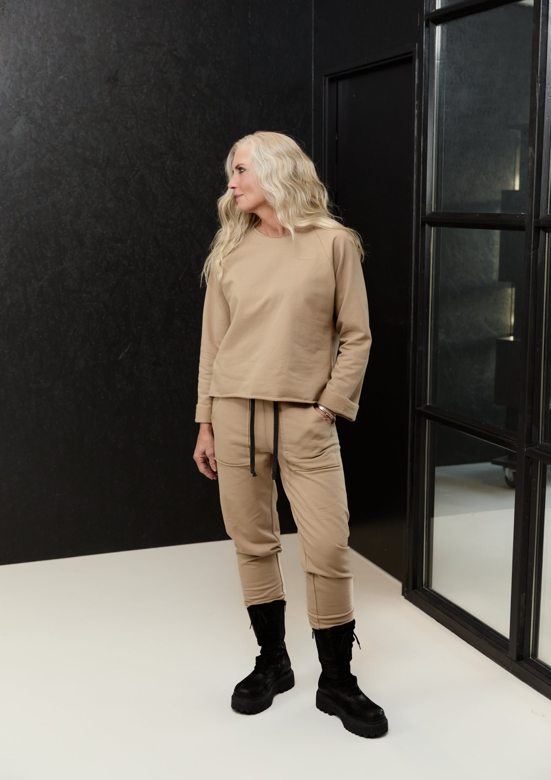 HENRIETTE STEFFENSEN COPENHAGEN SWEAT BUKSER - 72011 BUKSER CAMEL 815