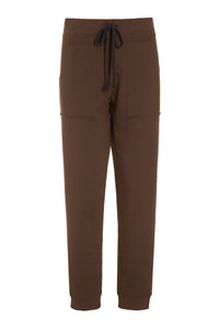 SWEAT BUKSER - 72011 - CHOKOLATE