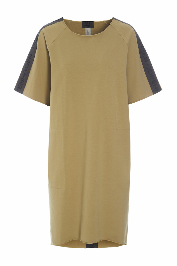 HENRIETTE STEFFENSEN COPENHAGEN SWEAT KJOLE - 73002 KJOLER OLIVE 655