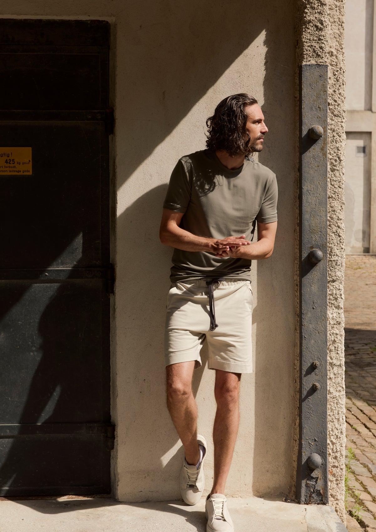 CARL BY STEFFENSEN COPENHAGEN T-SHIRT - 1018C T-SHIRTS DUSTY GREEN 609
