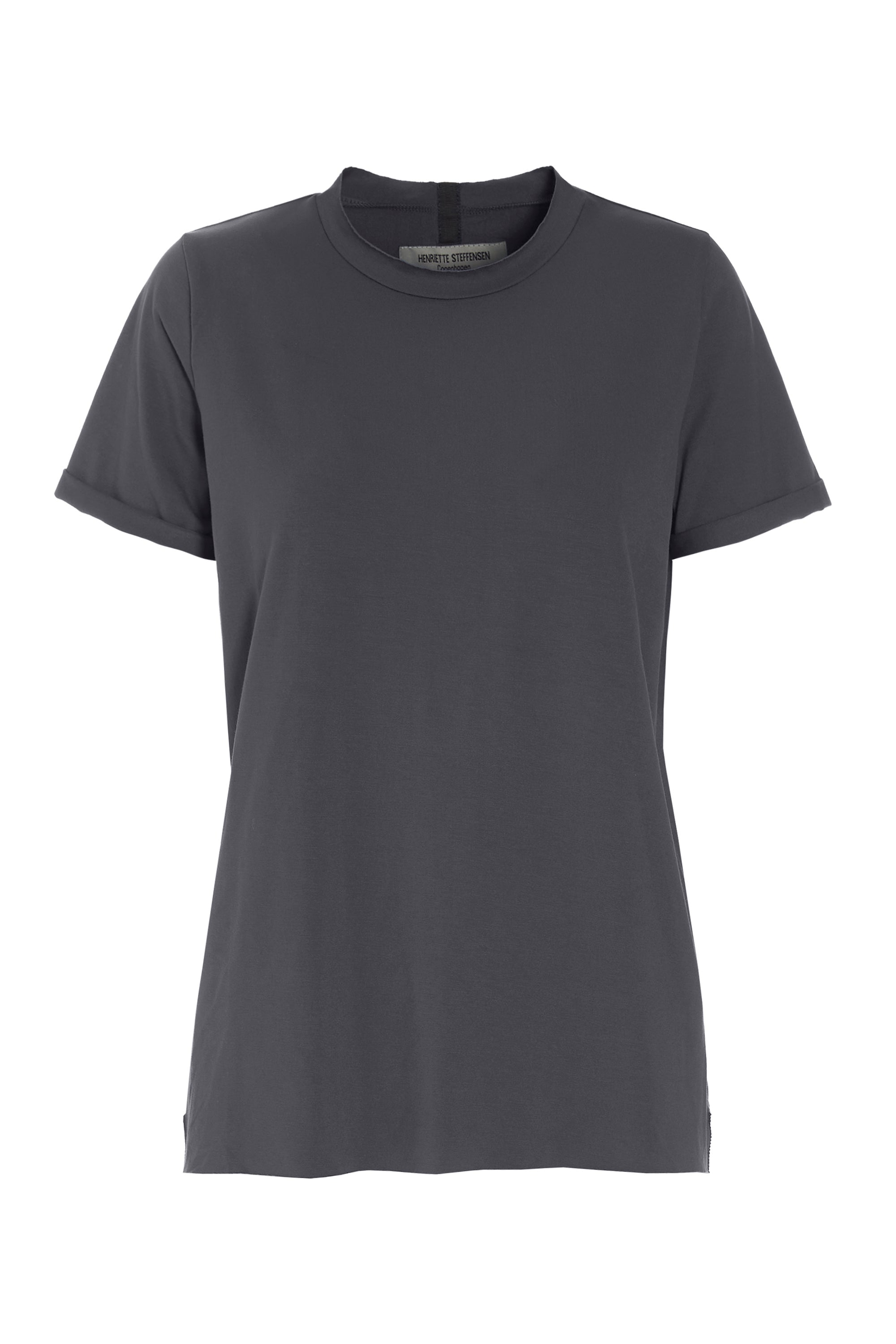 HENRIETTE STEFFENSEN COPENHAGEN T-SHIRT - 96048 T-SHIRTS GREY 905