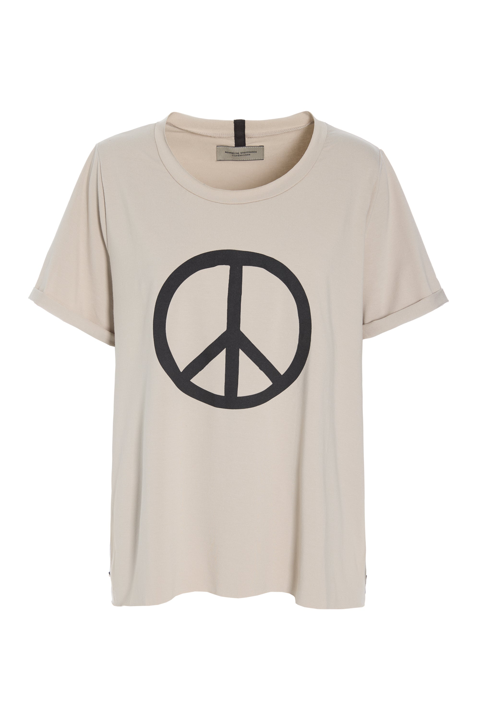 HENRIETTE STEFFENSEN COPENHAGEN TEE PEACE PRINT - 96066 T-SHIRTS KIT 831