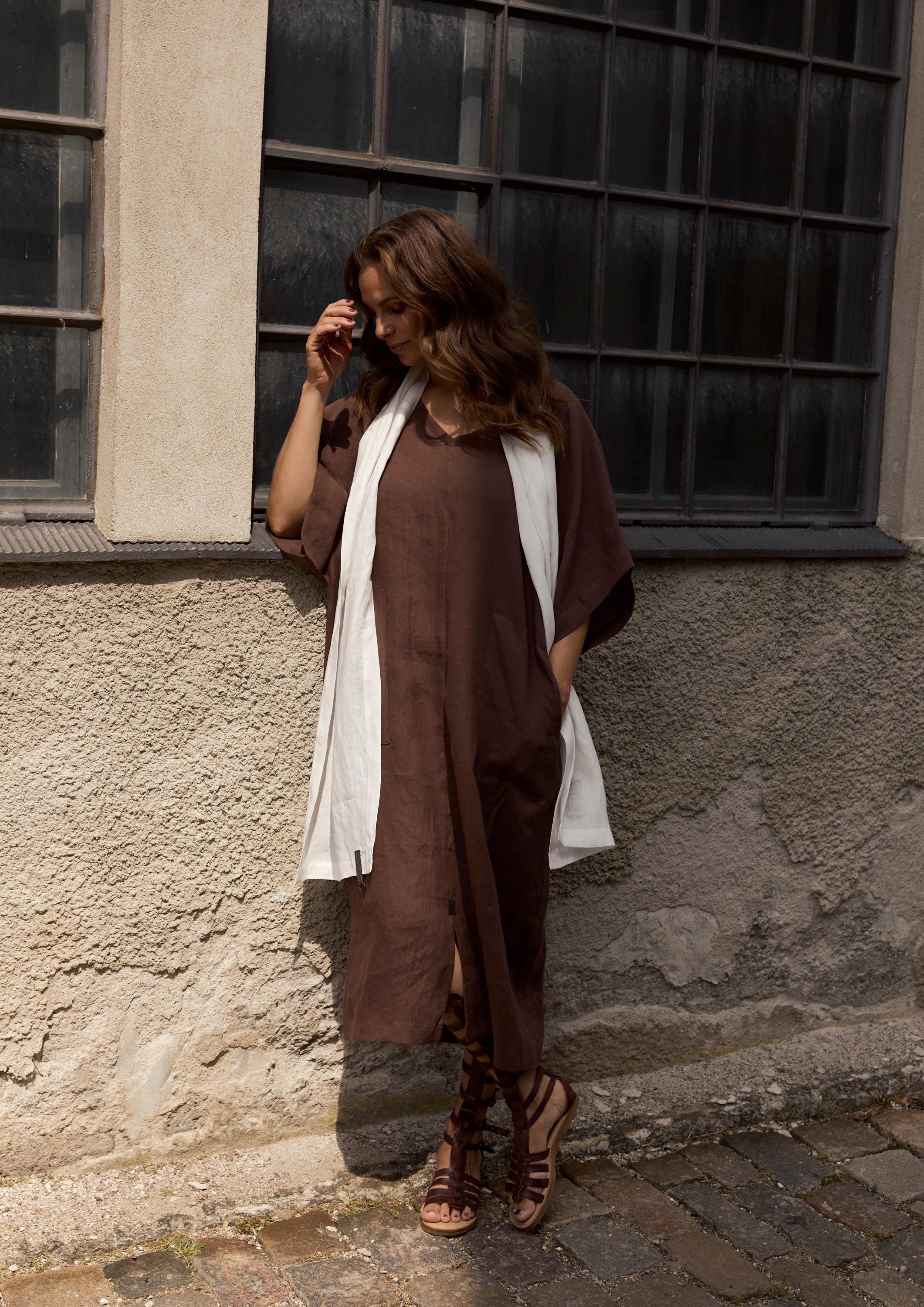 HENRIETTE STEFFENSEN COPENHAGEN TØRKLÆDE - 84002 SCARFS IVORY 888