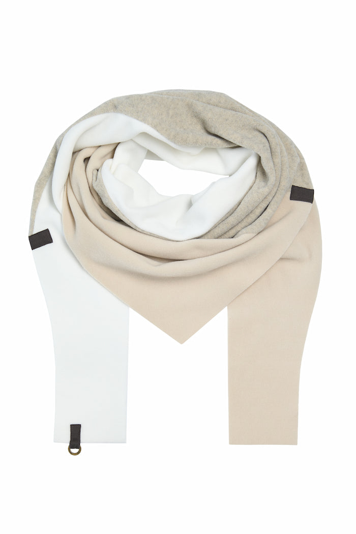 HENRIETTE STEFFENSEN COPENHAGEN TREKANTET HALSTØRKLÆDE NO WASTE - 4078NW SCARFS KIT/OW/SAND 466