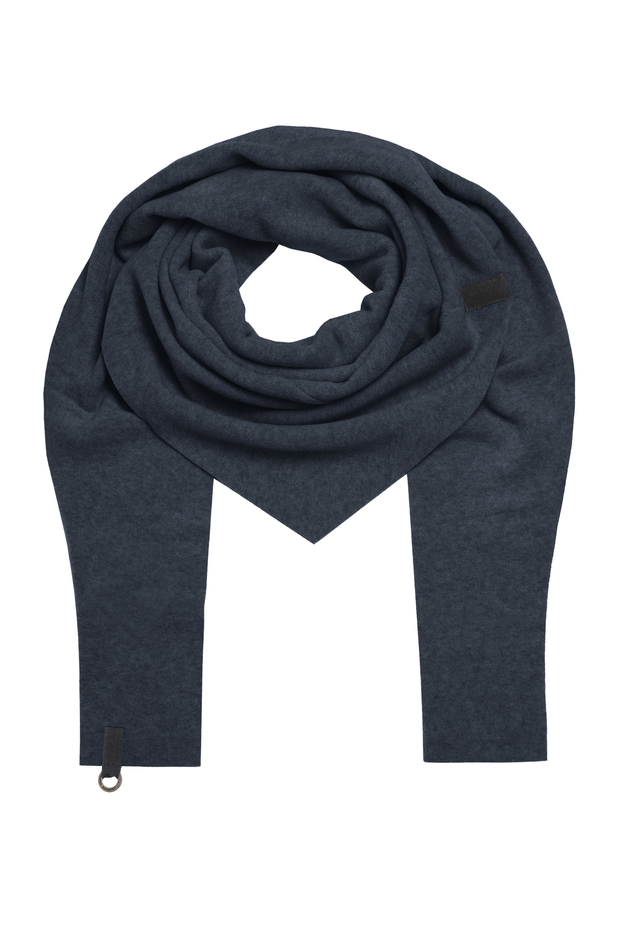 HENRIETTE STEFFENSEN COPENHAGEN TREKANTET TØRKLÆDE - 4051 SCARFS DEEP BLUE 502