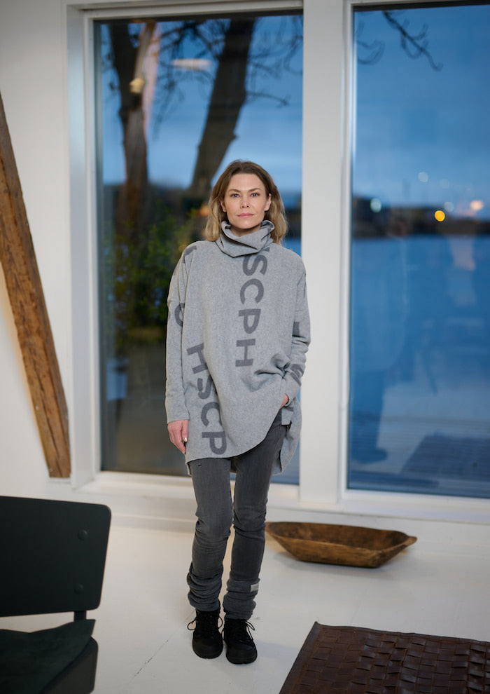 HENRIETTE STEFFENSEN COPENHAGEN TUNIKA MED HØJ HALS - 1288P TUNICS HSCPH PRINT 793