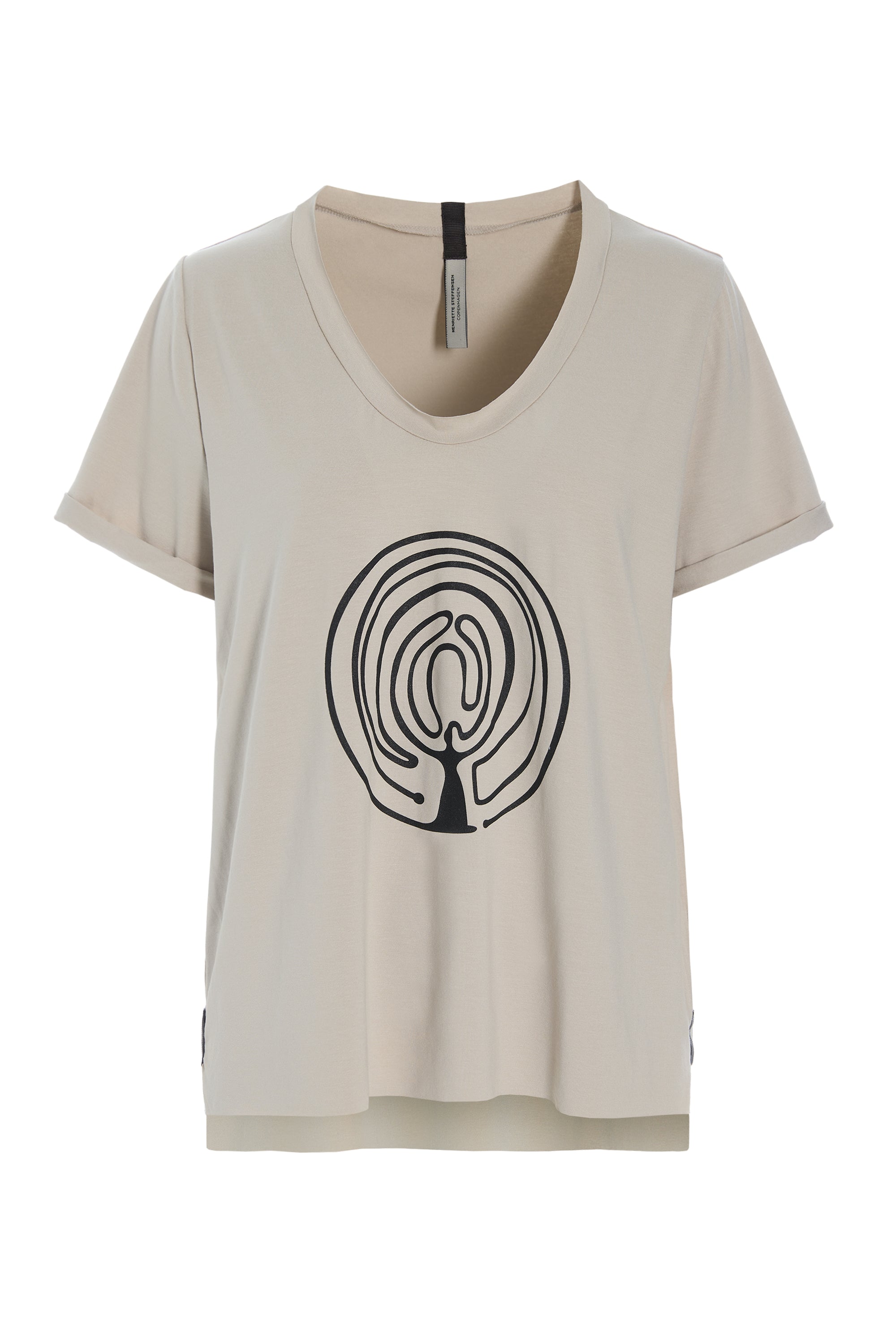 HENRIETTE STEFFENSEN COPENHAGEN V-NECK-TEE EMBRACE - 96105 EMBRACE T-SHIRTS KIT 831
