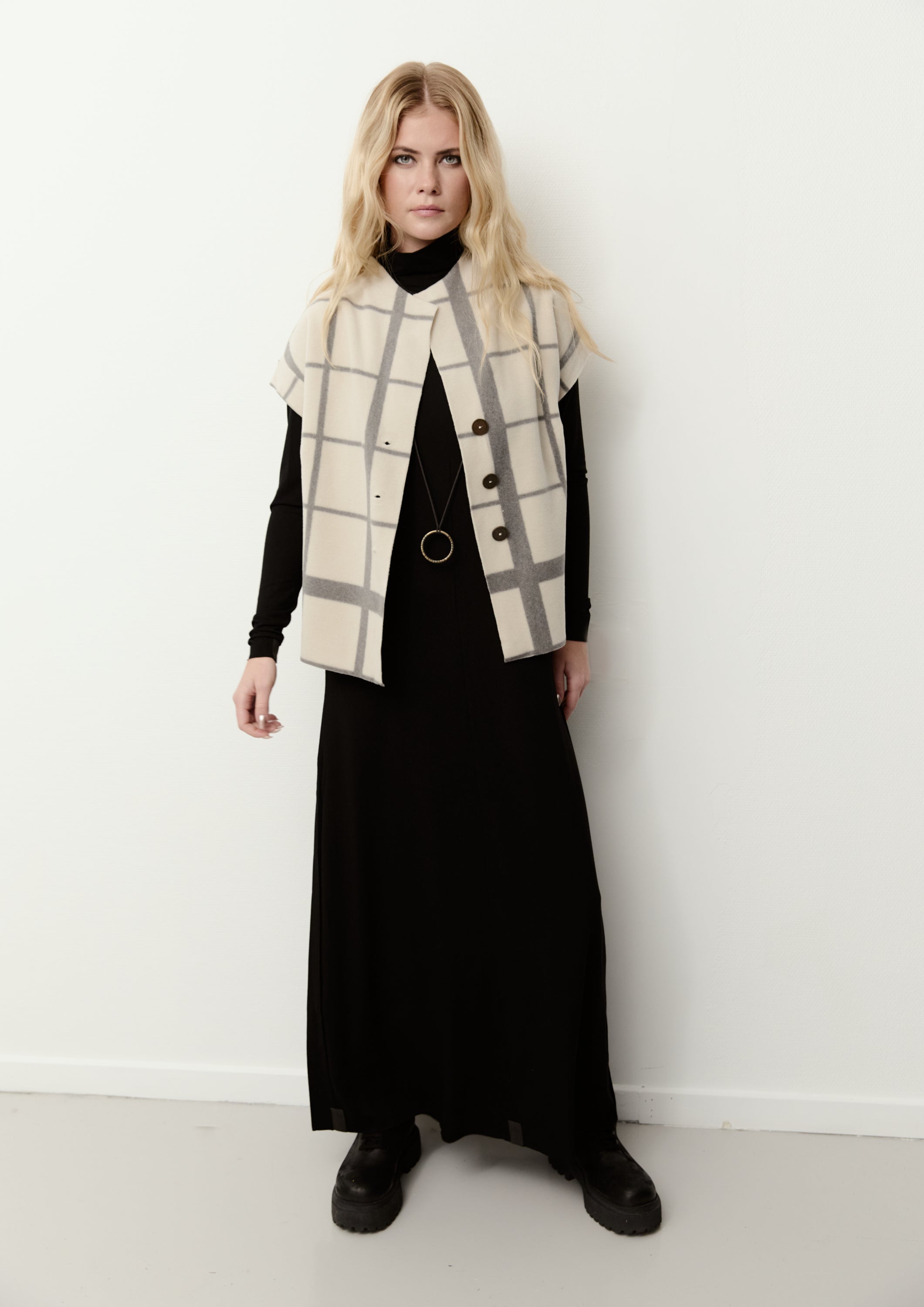 HENRIETTE STEFFENSEN COPENHAGEN VEST - 7170P VESTS CLAN PRINT KIT 780