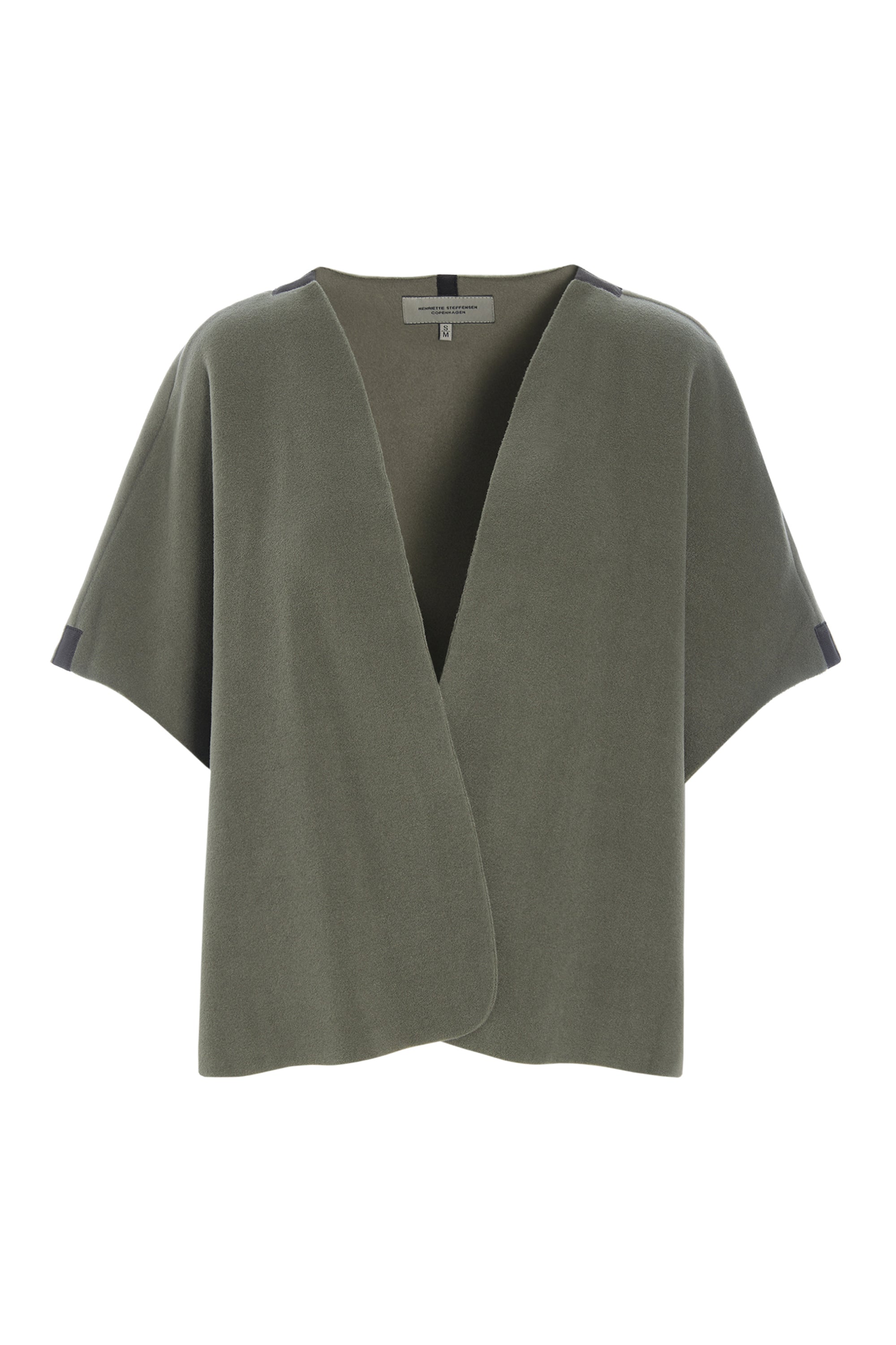 HENRIETTE STEFFENSEN COPENHAGEN VEST - 7174 VESTS DUSTY GREEN 609