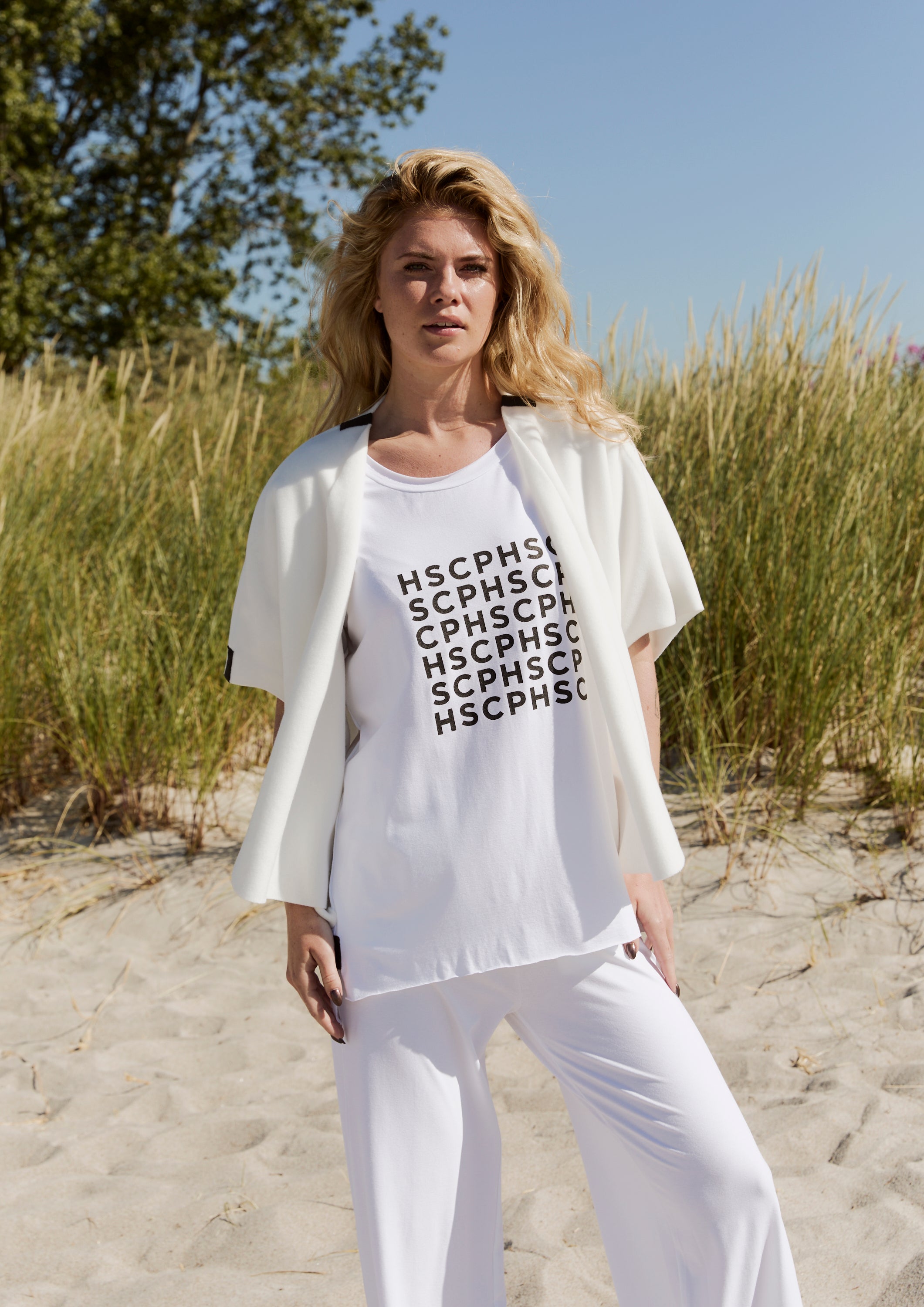 HENRIETTE STEFFENSEN COPENHAGEN VEST - 7174 VESTS OFF WHITE 802