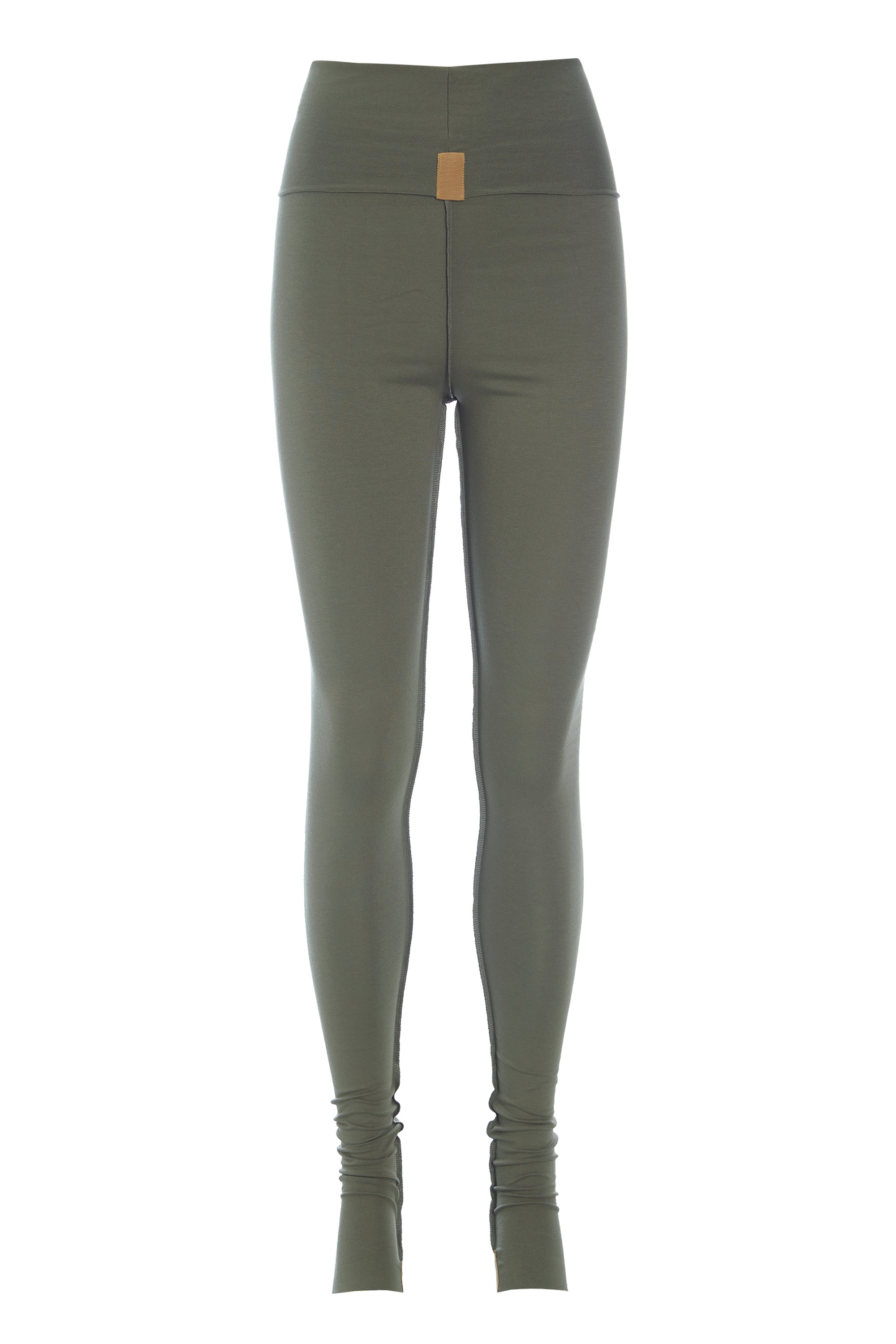 HENRIETTE STEFFENSEN COPENHAGEN YOGA BUKSER - 99002 BUKSER DUSTY GREEN 609