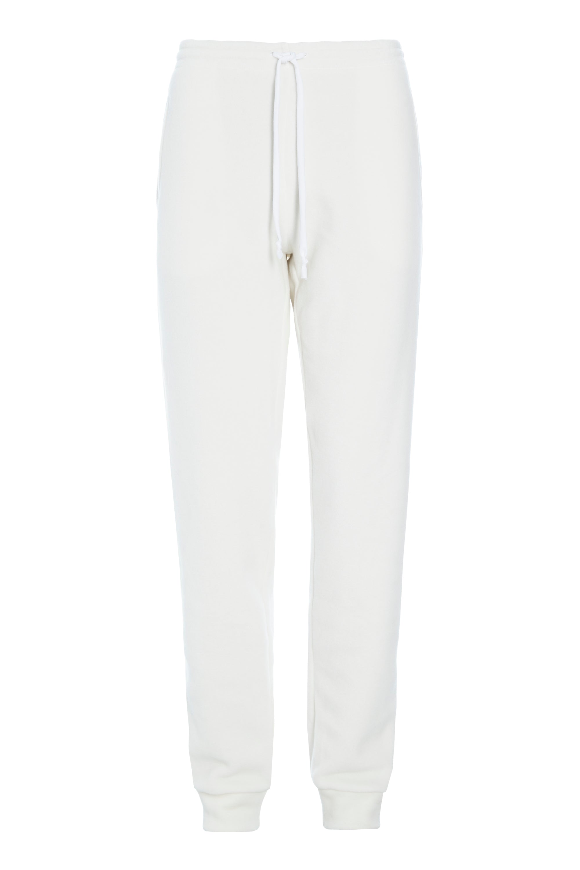 HENRIETTE STEFFENSEN COPENHAGEN JOGGING BUKSER  - 2110 TROUSERS fleece OFF WHITE 802