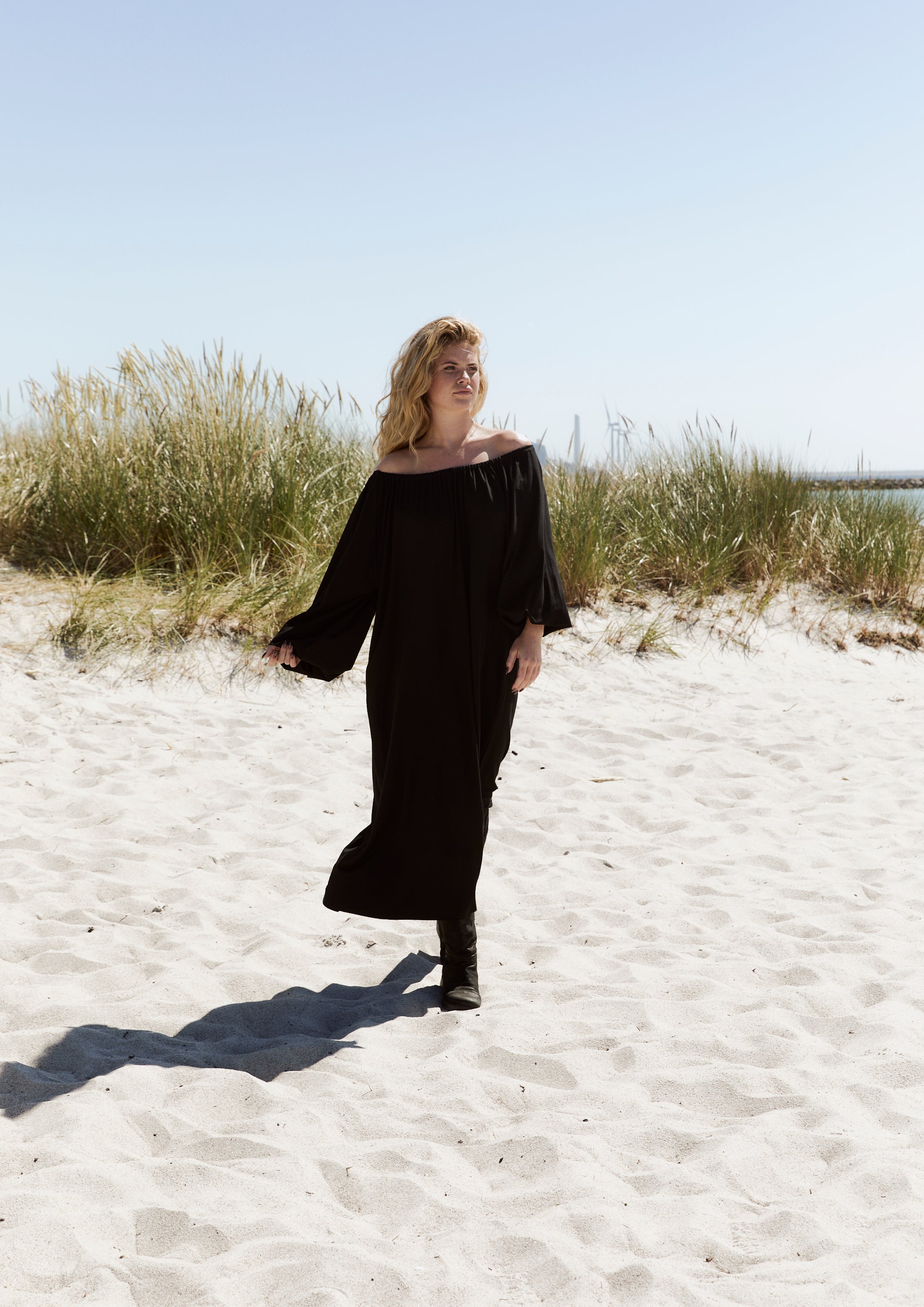 HENRIETTE STEFFENSEN COPENHAGEN ALL DAY KJOLR - 98066 KJOLER BLACK 900