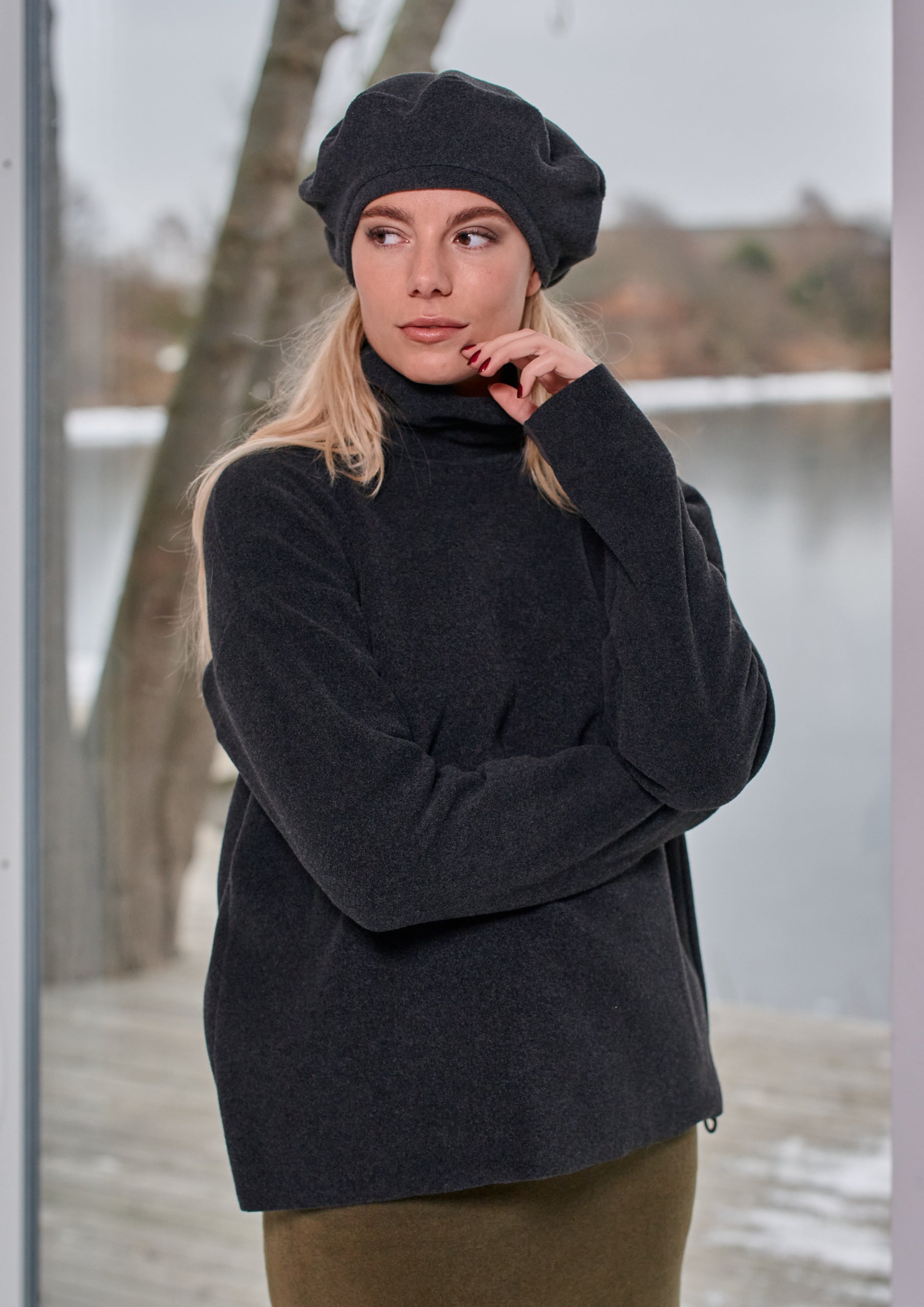 HENRIETTE STEFFENSEN COPENHAGEN ALPEHUE - 4105 HATS SOFT BLACK 914