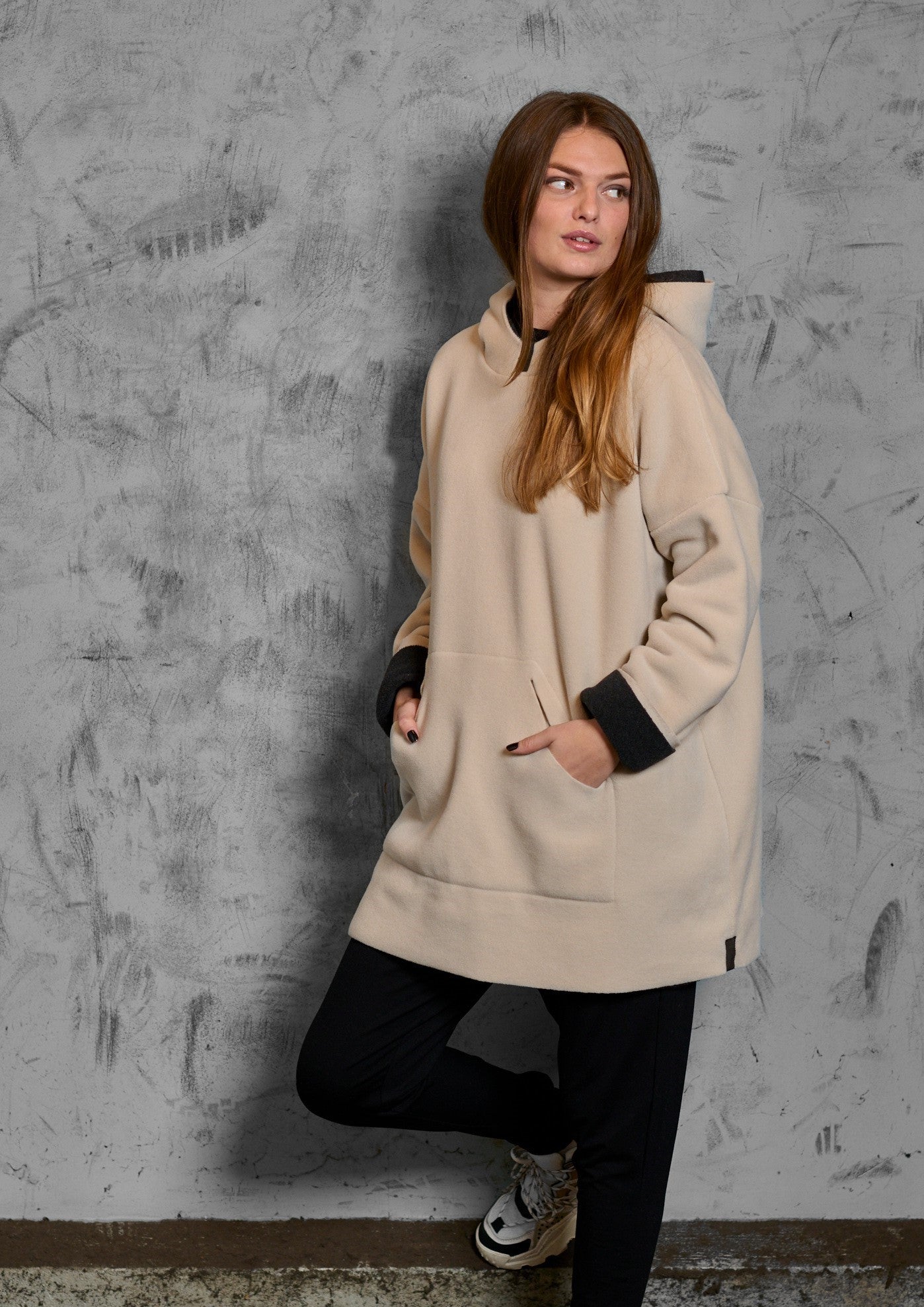 HENRIETTE STEFFENSEN COPENHAGEN ANORAK - 7155 COATS KIT/SOFT BLACK 642