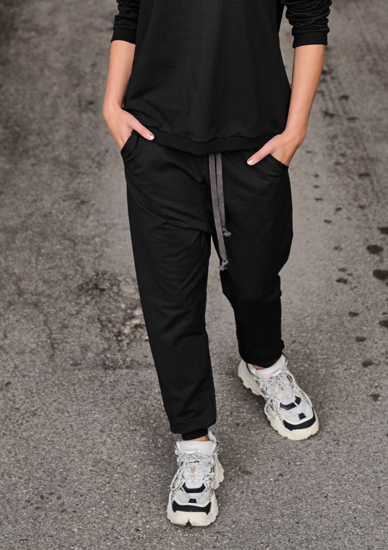 HENRIETTE STEFFENSEN COPENHAGEN BAGGY BUKSER - 72305 BUKSER BLACK 900