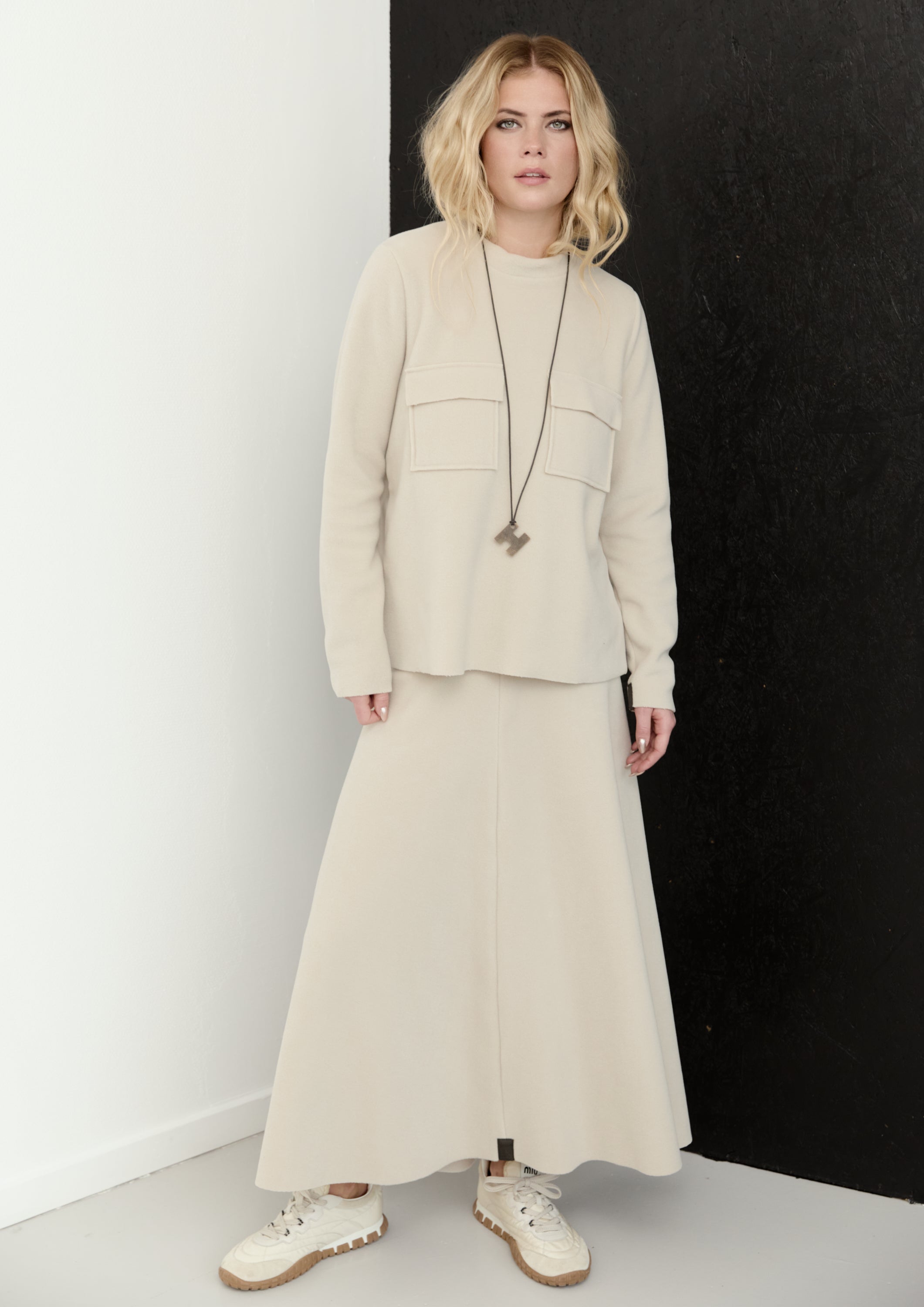 HENRIETTE STEFFENSEN COPENHAGEN BLOUSE MED LOMMER - 1415 BLUSER KIT 831