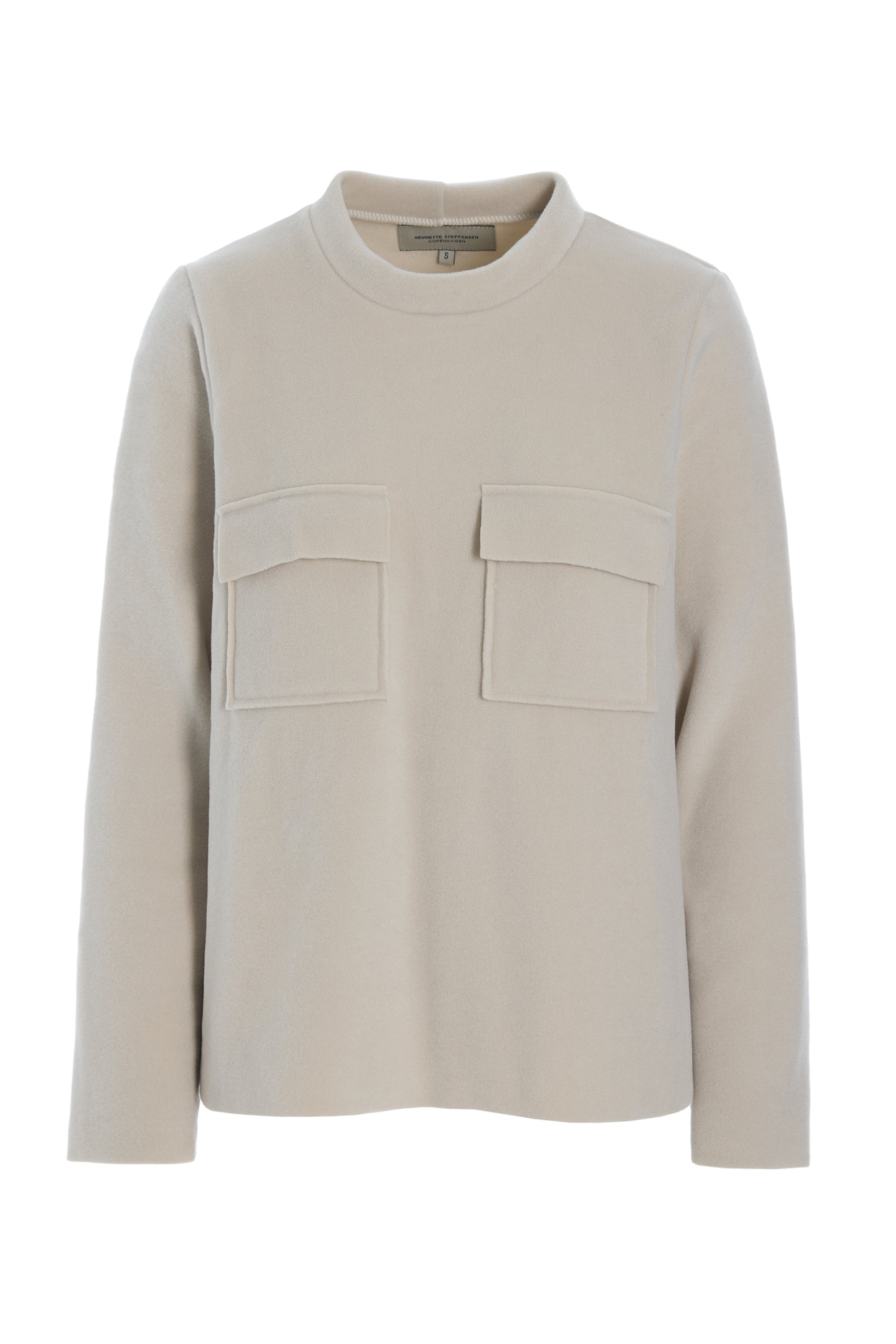 HENRIETTE STEFFENSEN COPENHAGEN BLOUSE MED LOMMER - 1415 BLUSER KIT 831