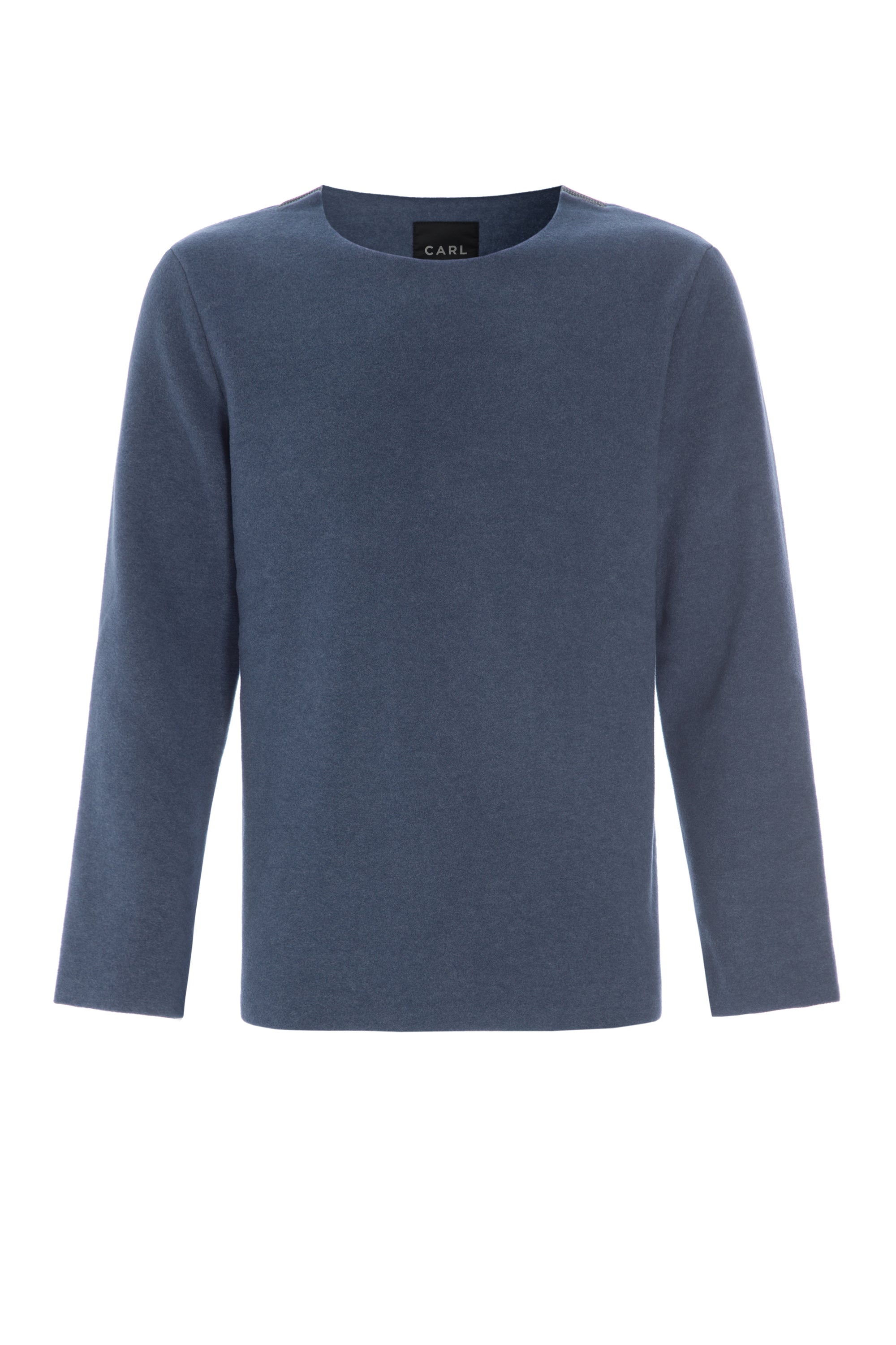 CARL BY STEFFENSEN COPENHAGEN BLUSE - 1000C BLOUSES & SWEATERS BLUE 500