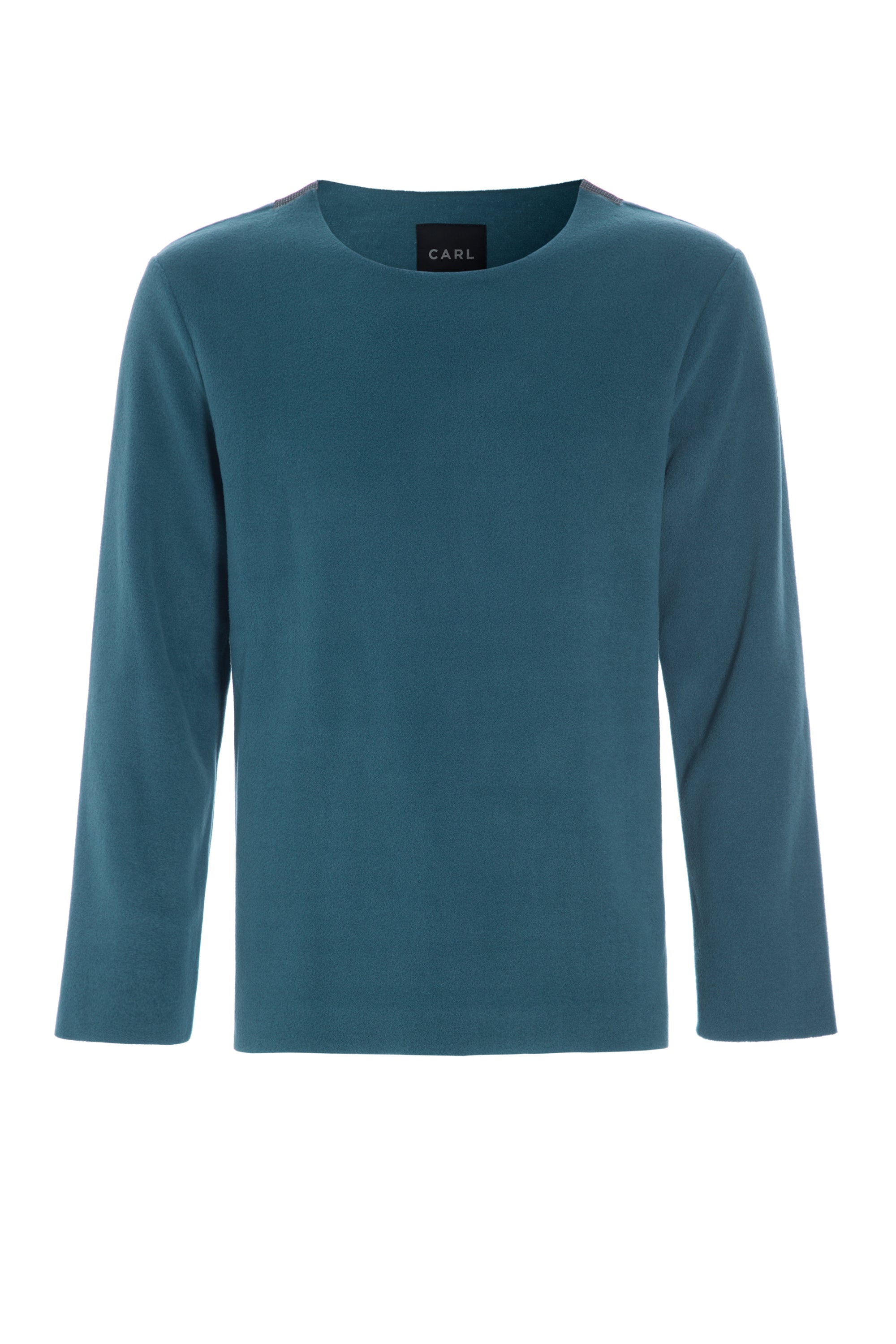 CARL BY STEFFENSEN COPENHAGEN BLUSE - 1000C BLOUSES & SWEATERS PETROL 507