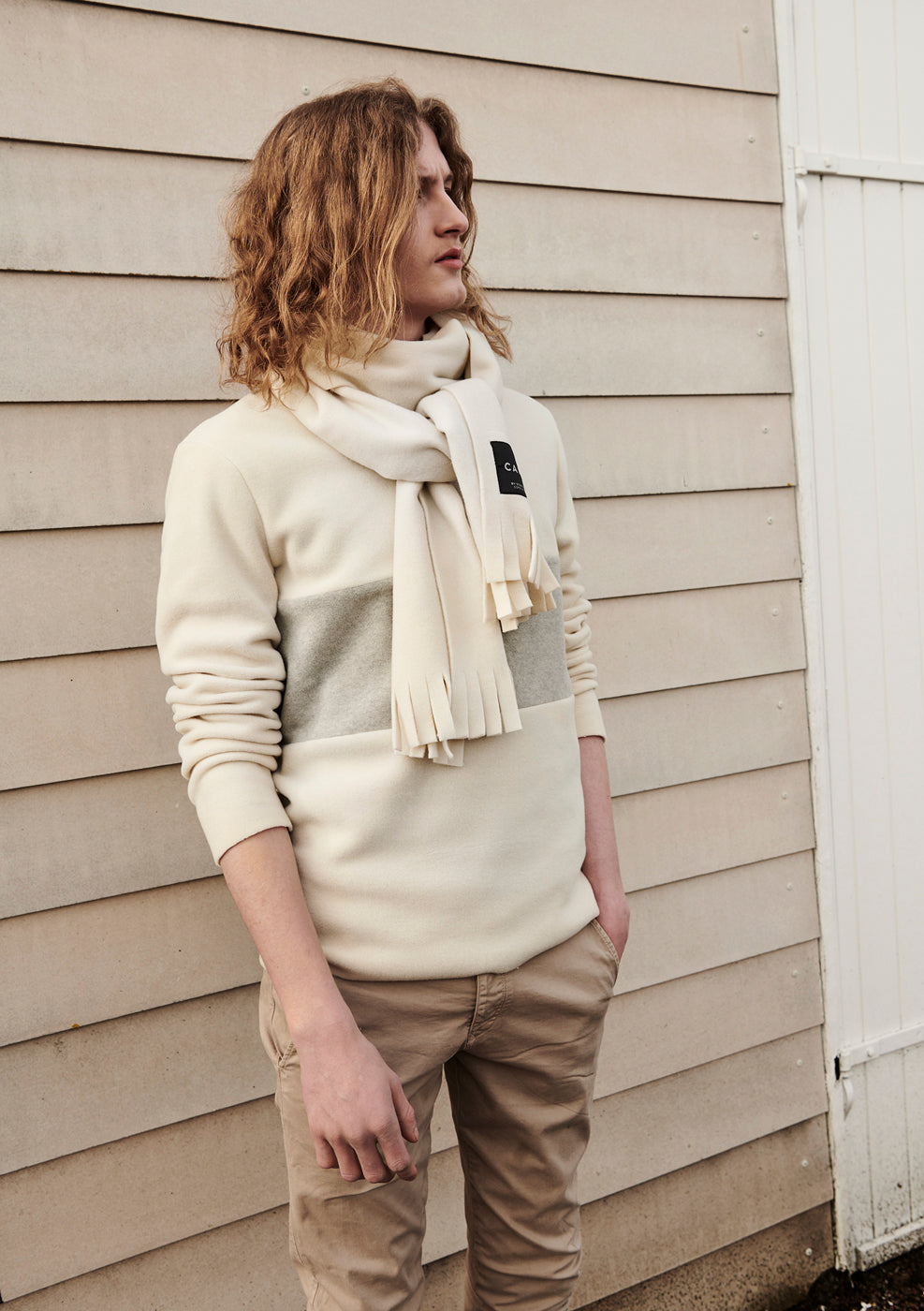 CARL BY STEFFENSEN COPENHAGEN BLUSE - 1005C BLOUSES & SWEATERS ECRU 800