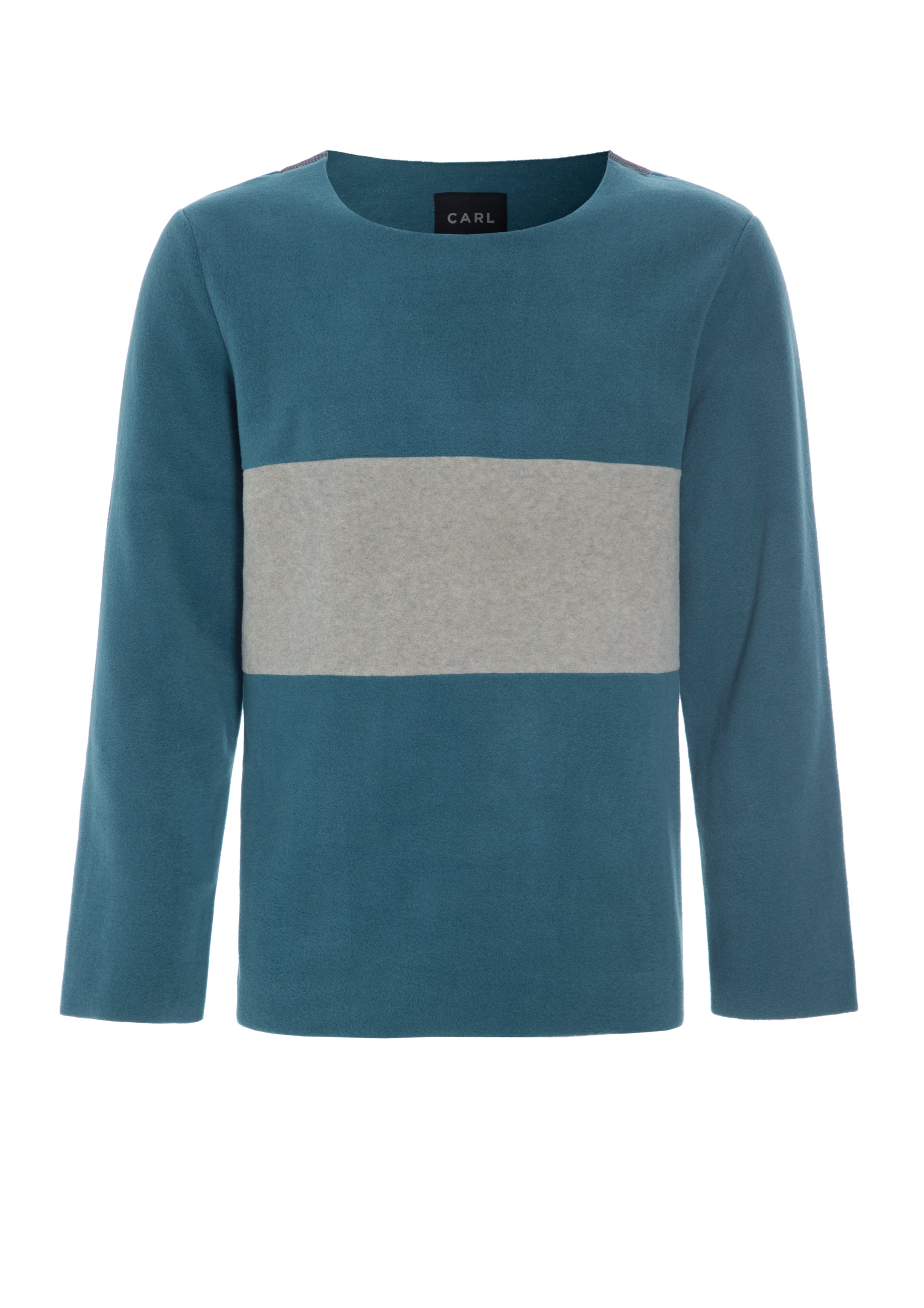 CARL BY STEFFENSEN COPENHAGEN BLUSE - 1005C BLOUSES & SWEATERS PETROL 507