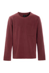 BLUSE - 1057C - BORDEAUX