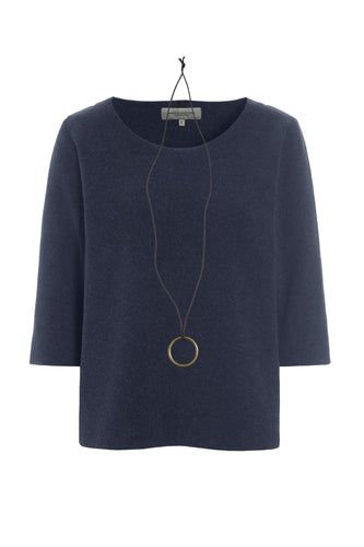 HENRIETTE STEFFENSEN COPENHAGEN BLUSE - 1368 BLUSER EVENING BLUE 690