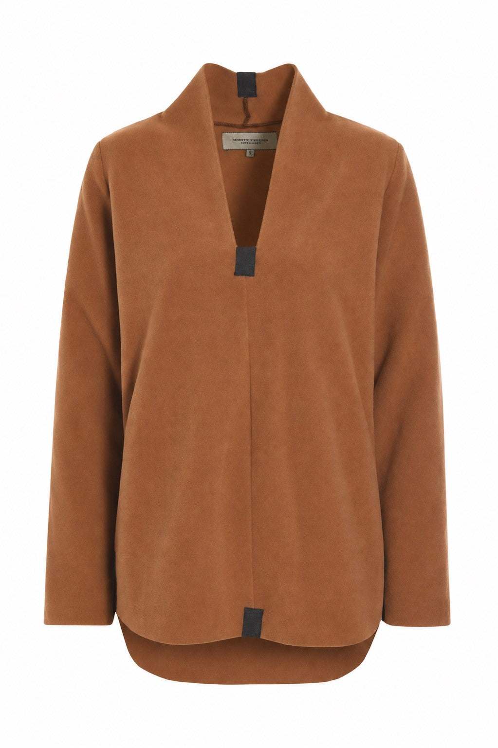 HENRIETTE STEFFENSEN COPENHAGEN BLUSE - 1414 BLUSER RUST 706