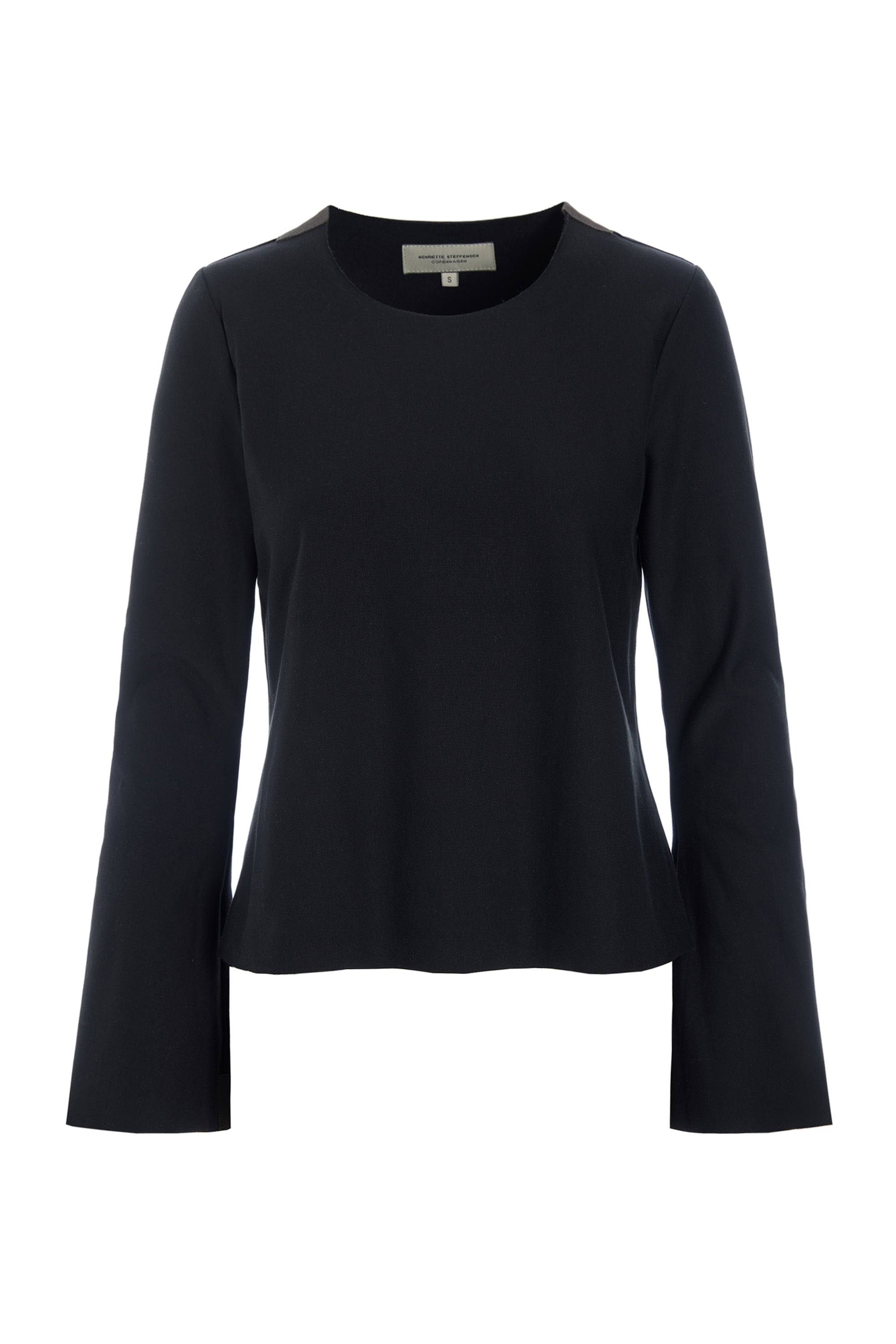 HENRIETTE STEFFENSEN COPENHAGEN BLUSE - 71023 BLUSER BLACK 900