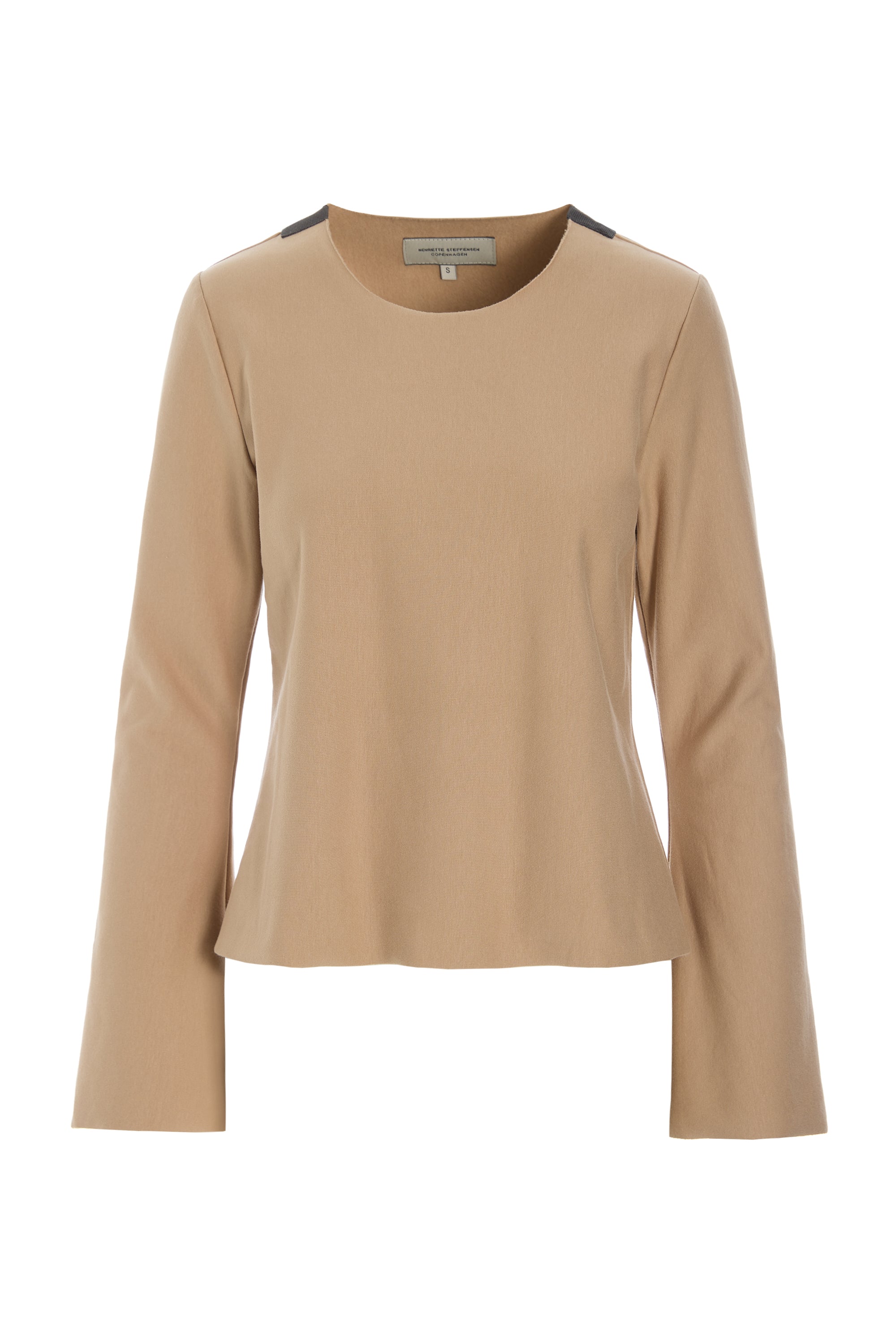 HENRIETTE STEFFENSEN COPENHAGEN BLUSE - 71023 BLUSER CAMEL 815