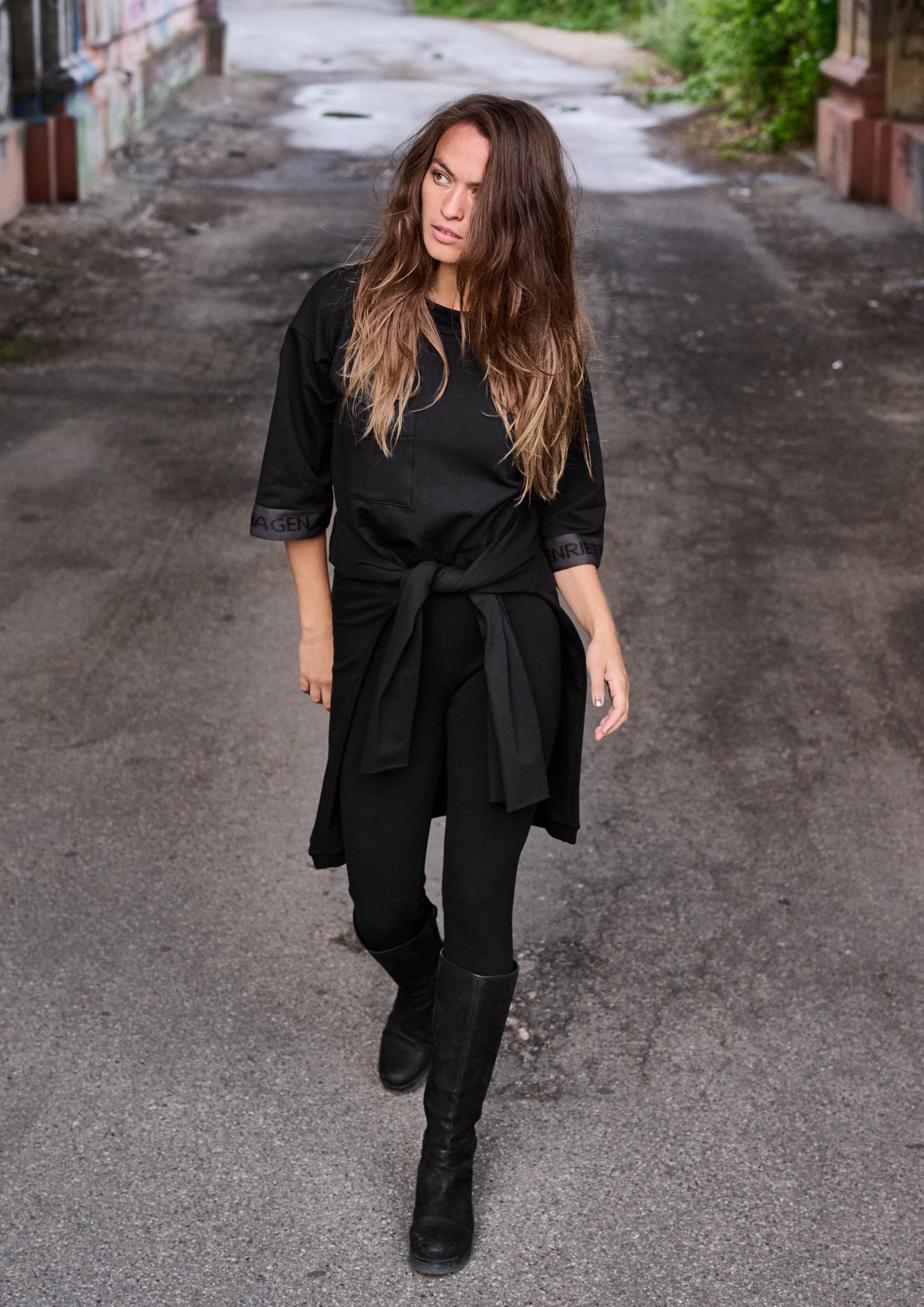 HENRIETTE STEFFENSEN COPENHAGEN BLUSE - 71606 BLUSER BLACK 900