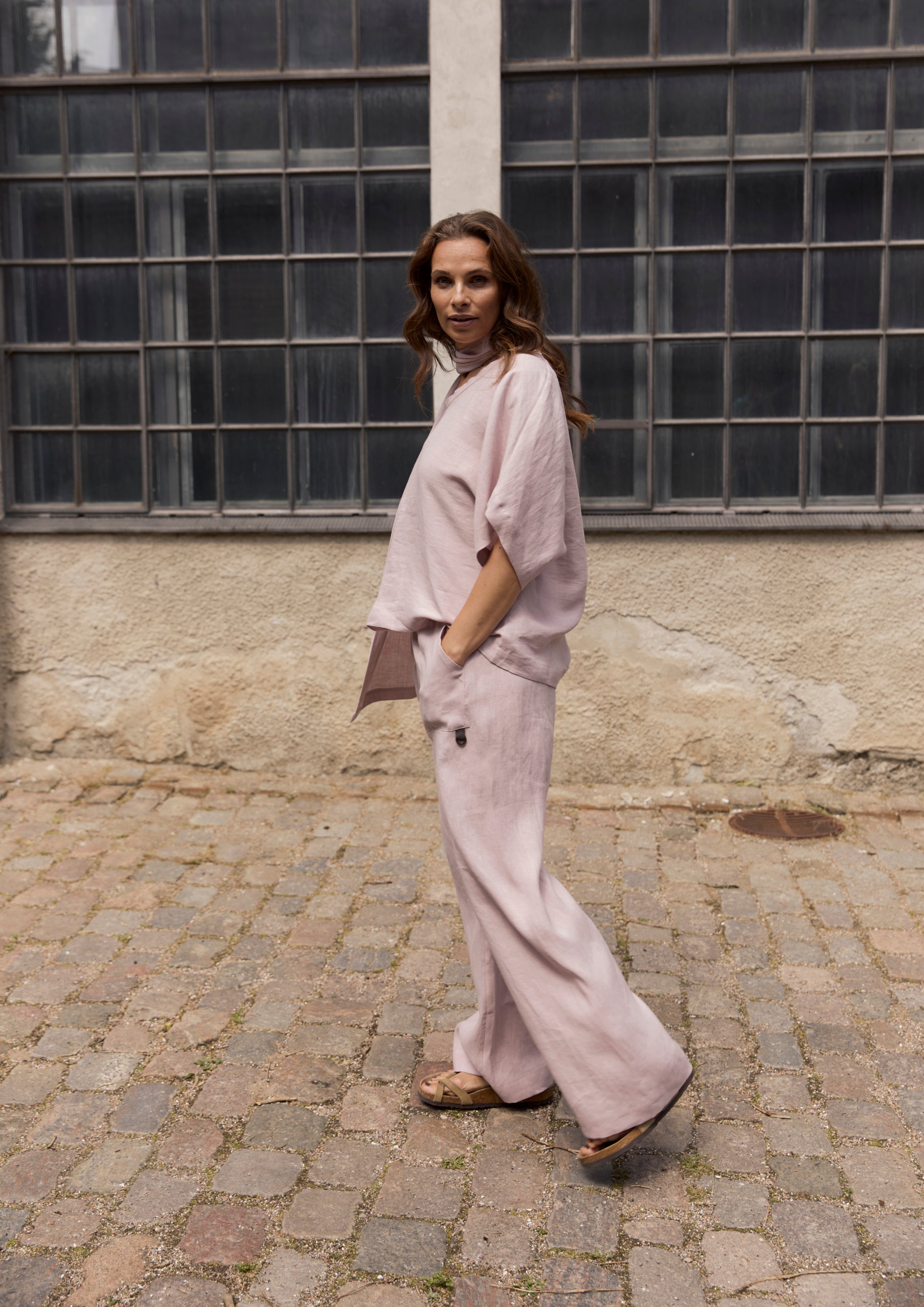 HENRIETTE STEFFENSEN COPENHAGEN BLUSE - 81003 BLUSER NUDE 401