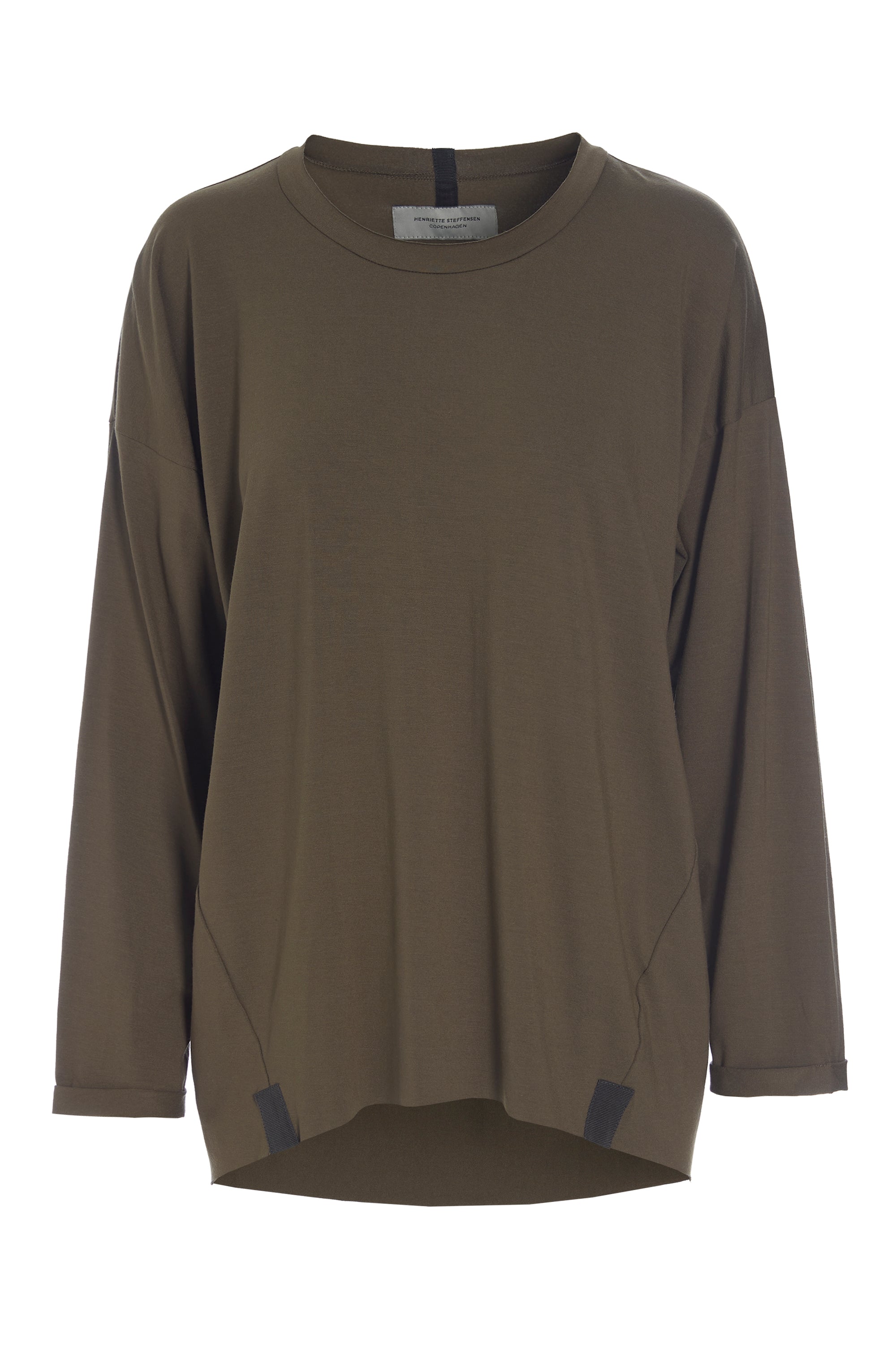 HENRIETTE STEFFENSEN COPENHAGEN BLUSE - 96051 BLUSER BARK 320