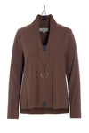 BLUSE - 96106 - CHOCOLATE