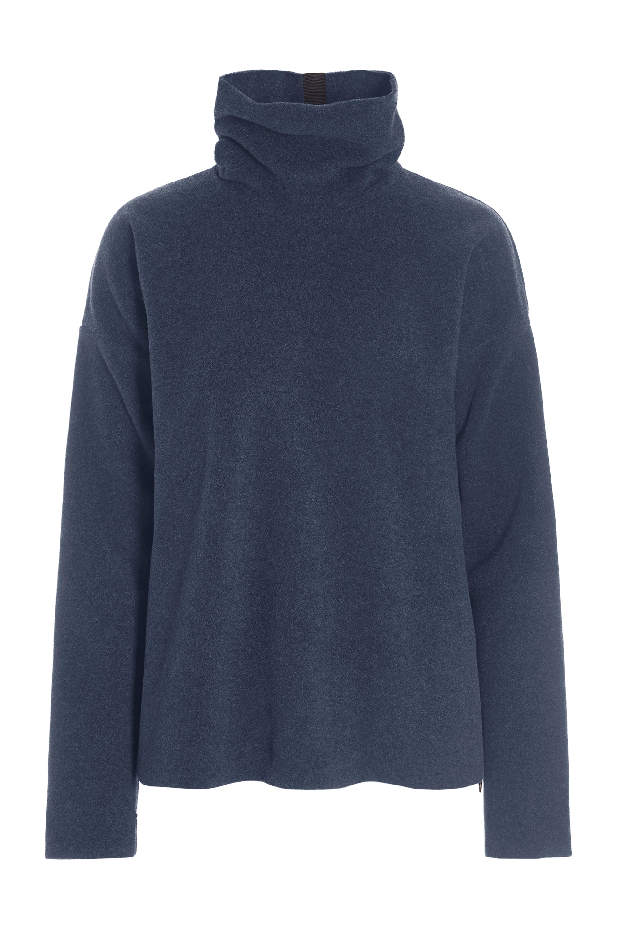 HENRIETTE STEFFENSEN COPENHAGEN BLUSE HØJ HALS - 1360 BLUSER EVENING BLUE 690