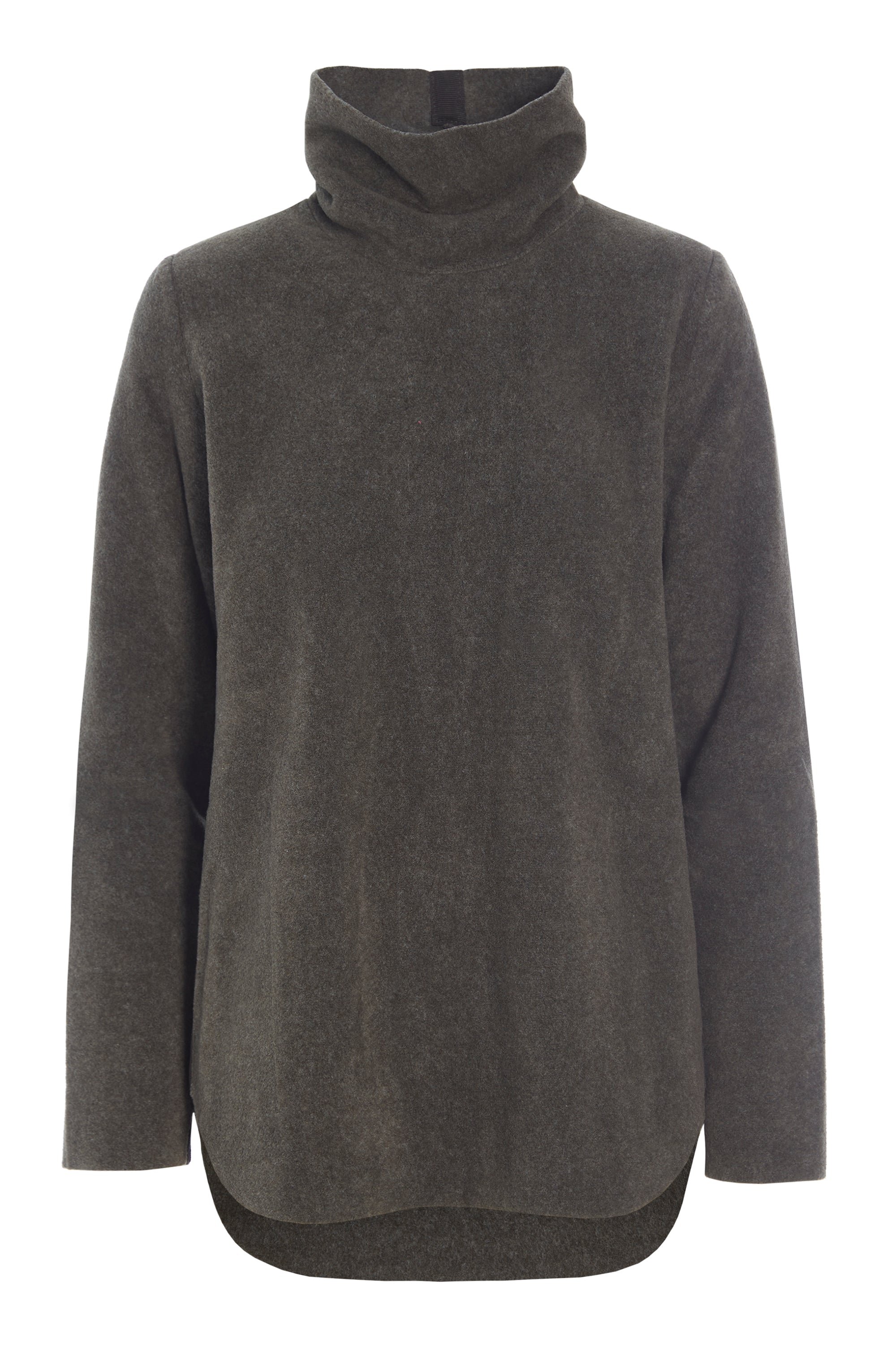 HENRIETTE STEFFENSEN COPENHAGEN BLUSE MED HØJ HALS - 1348 BLUSER BARK 320