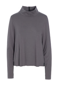 BLUSE MED HØJ HALS - 96047 - MOLE