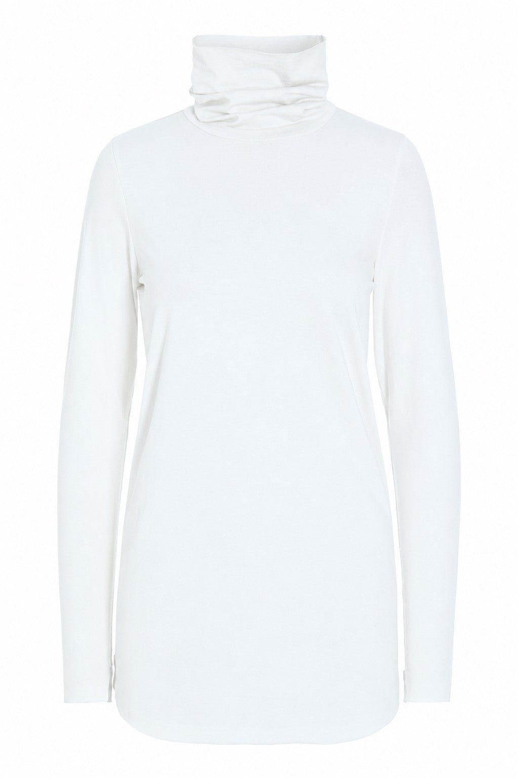 HENRIETTE STEFFENSEN COPENHAGEN BLUSE MED HØJ HALS - 96073 BLUSER WHITE 816