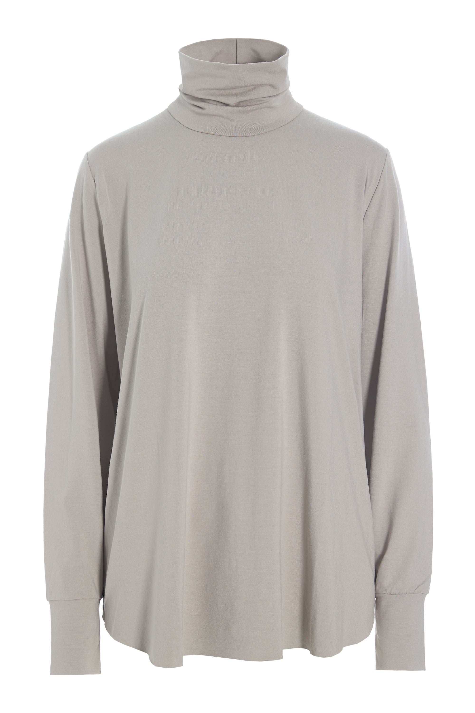 HENRIETTE STEFFENSEN COPENHAGEN BLUSE MED HØJ HALS - 96077 BLUSER SAND 805