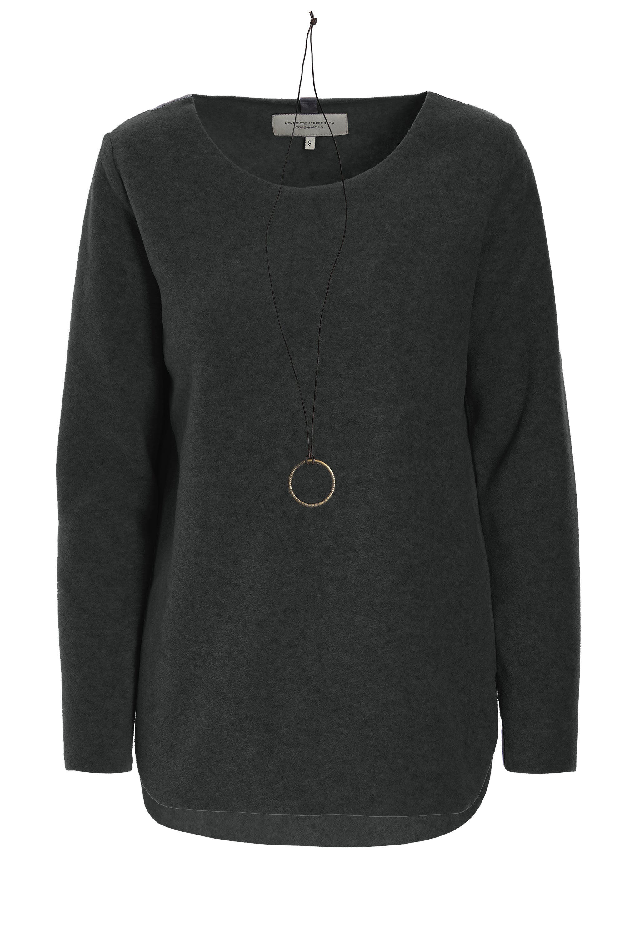 HENRIETTE STEFFENSEN COPENHAGEN BLUSE MED SIGNATUR SMYKKE - 1332 BLUSER FORREST 600