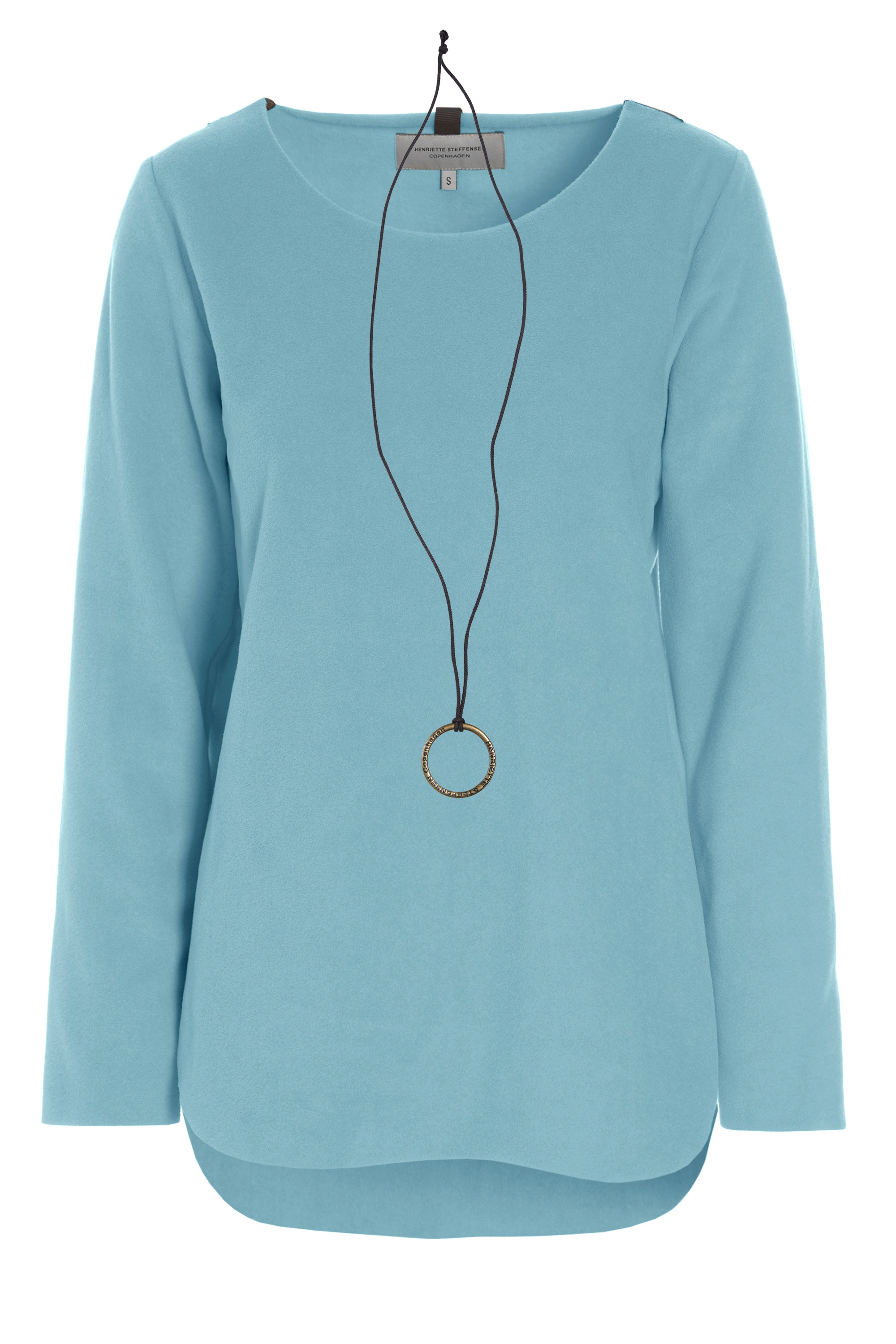 HENRIETTE STEFFENSEN COPENHAGEN BLUSE MED SIGNATUR SMYKKE - 1332 BLUSER SALVIE 670