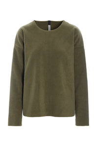 BLUSE RUND HALS - 1359 - MOSS